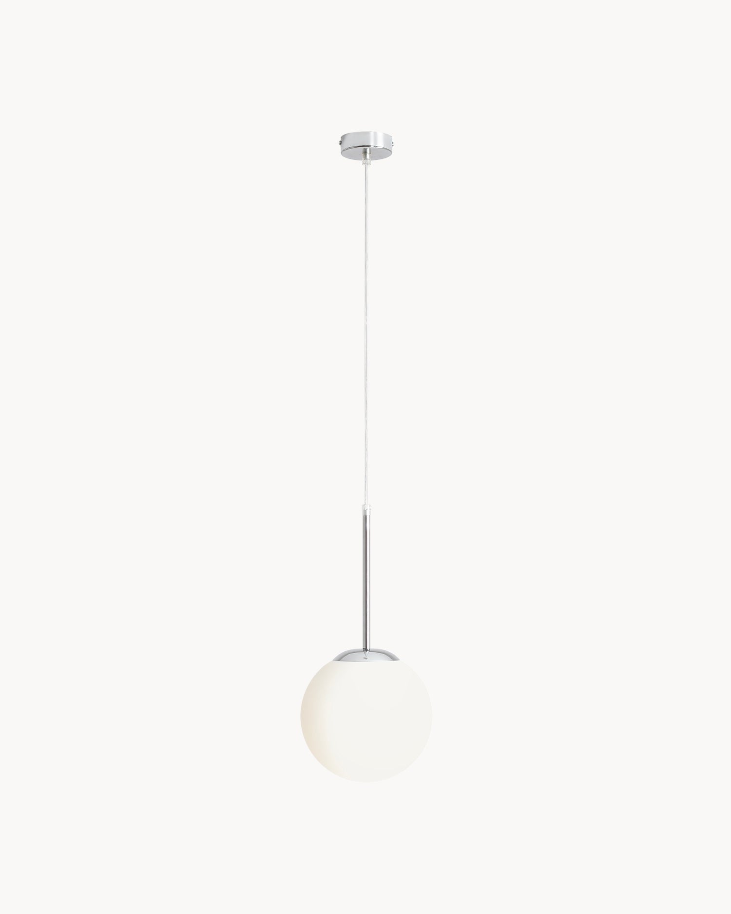 Lampada a sospensione Bosso, argento