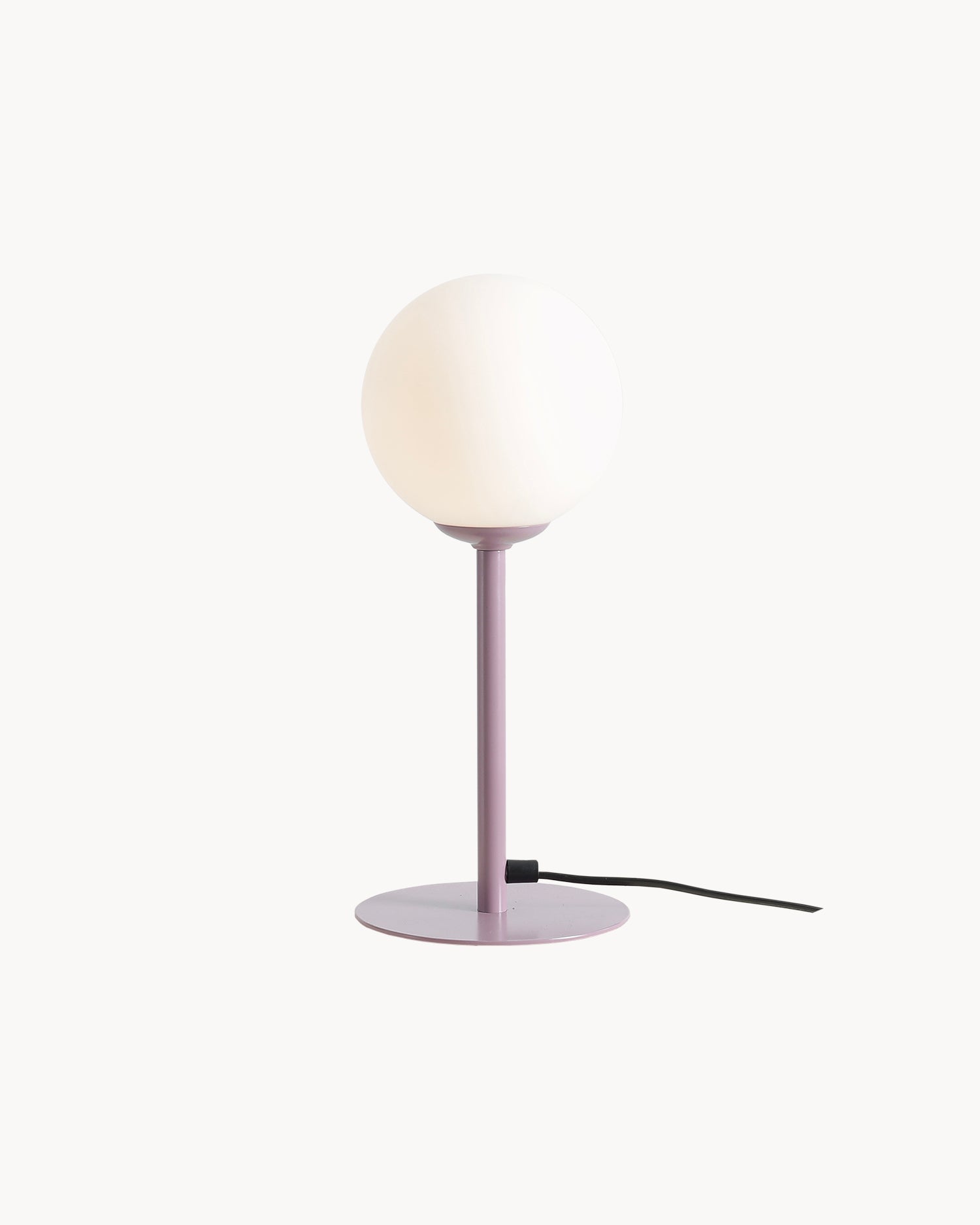 Lampada da tavolo Pinne, lilla