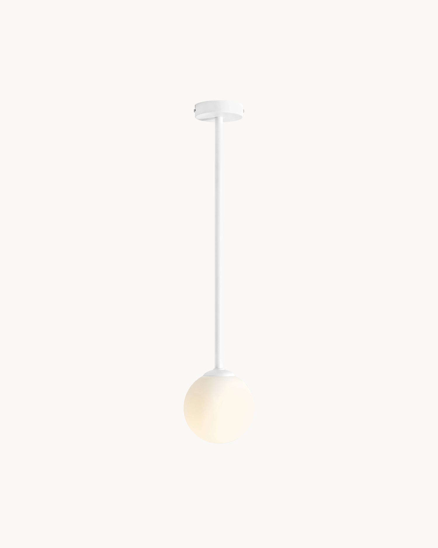 Lampada da soffitto Pinne, bianca