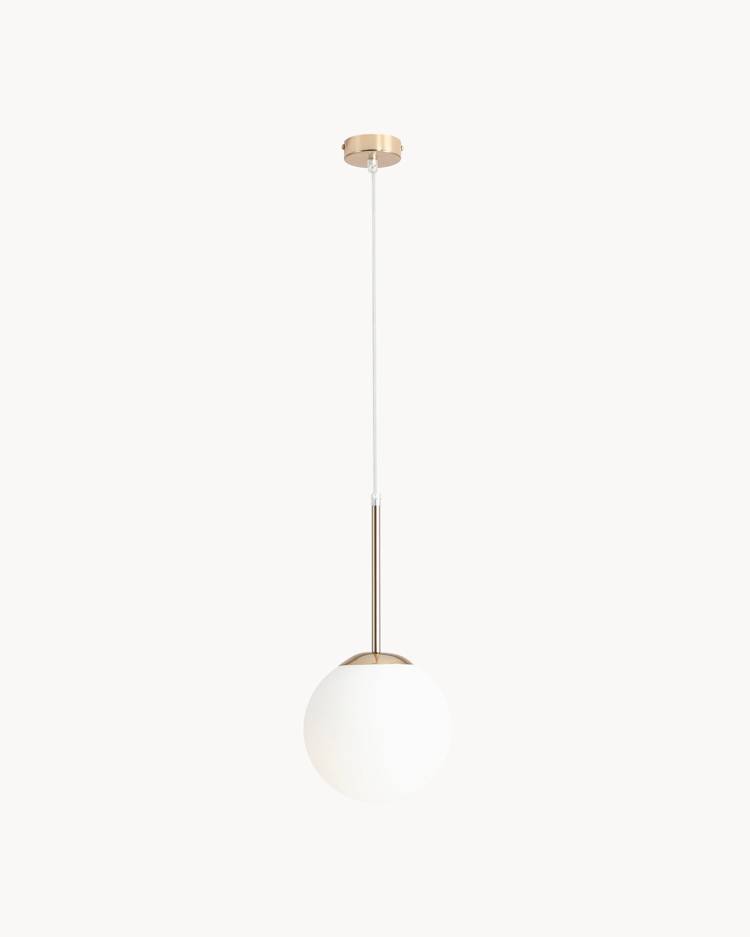 Lampada a sospensione Bosso, oro