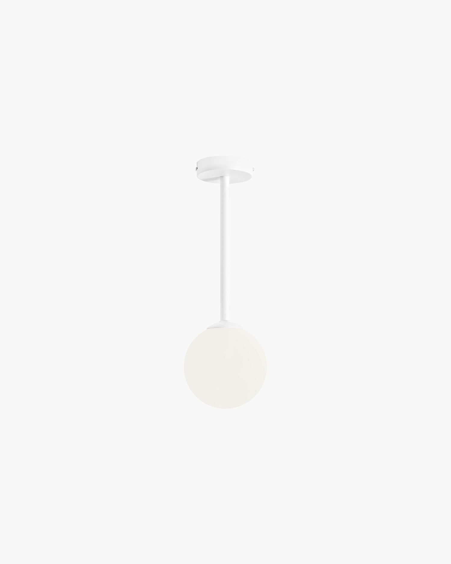 Lampada da soffitto Pinne, bianca
