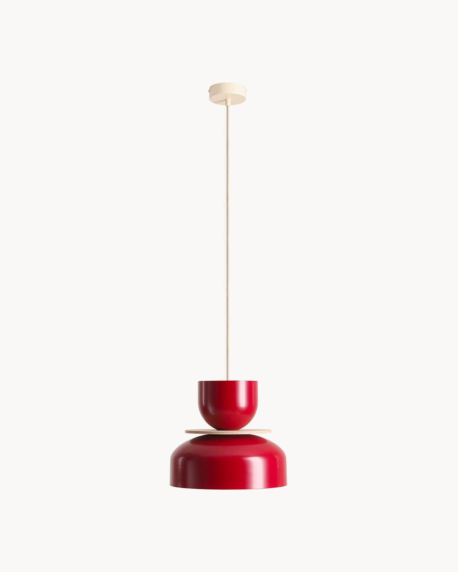 Lampada a sospensione in metallo Uto