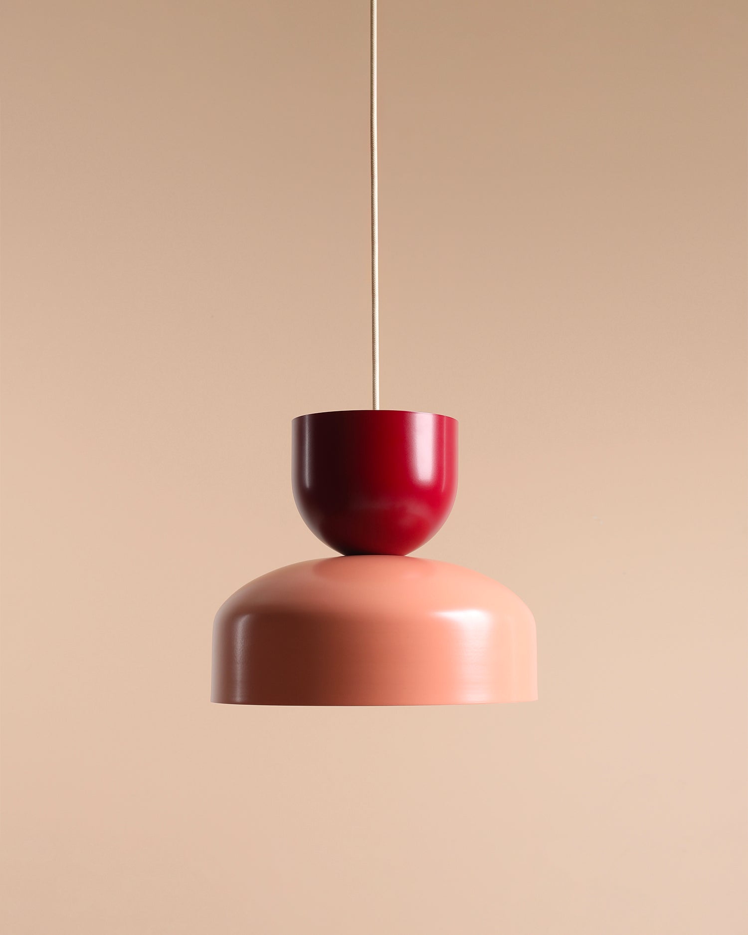 Lampada a sospensione in metallo Uto