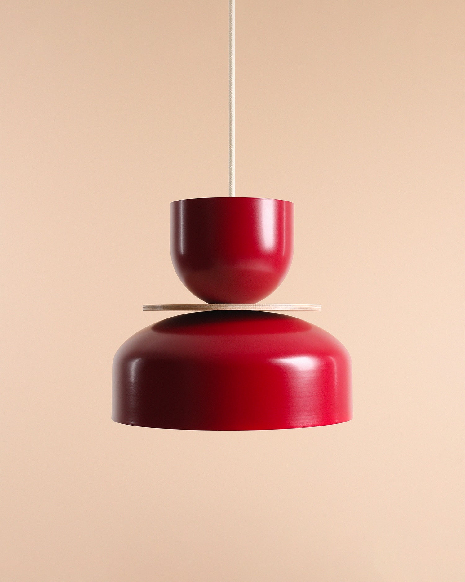 Lampada a sospensione in metallo Uto