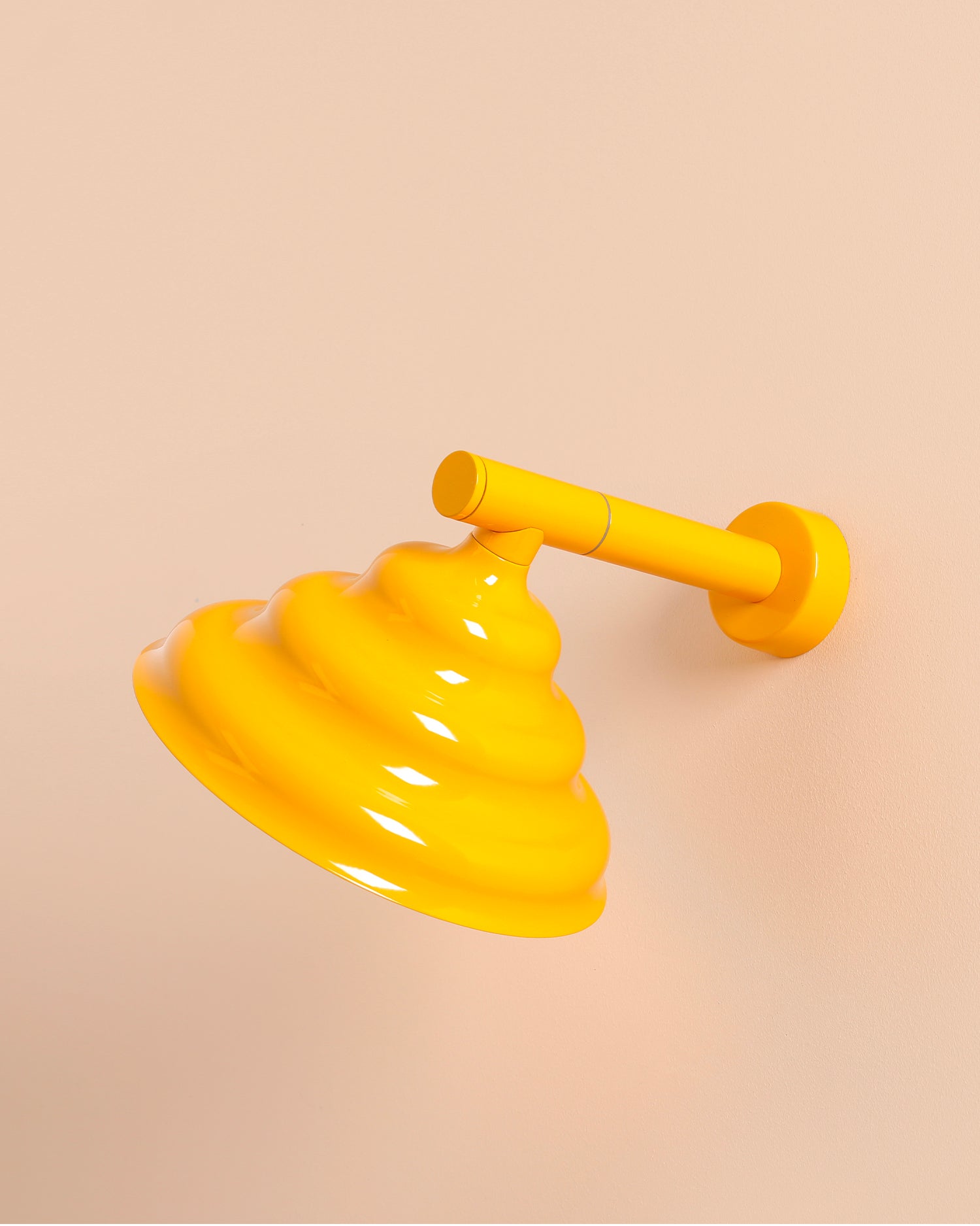 Lampada da parete Wave, giallo