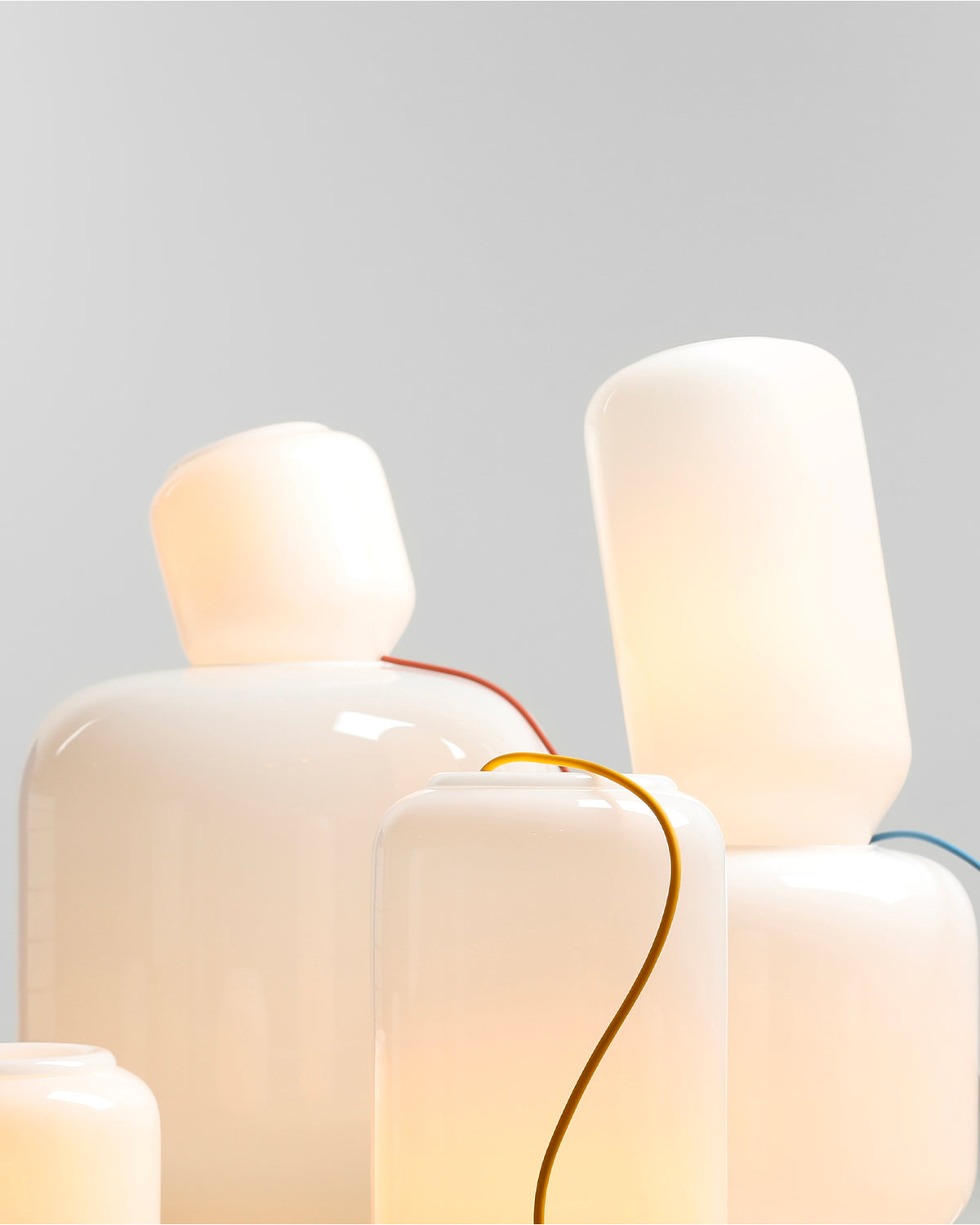 Lampada da tavolo in vetro Flask - Metallo/vetro