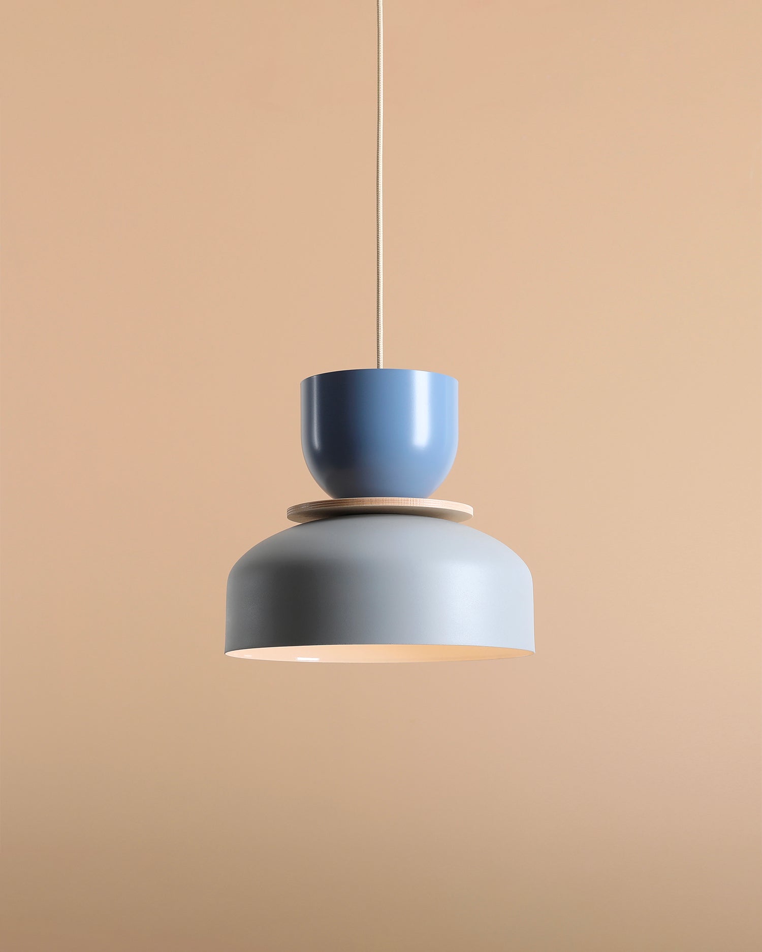 Lampada a sospensione in metallo Uto
