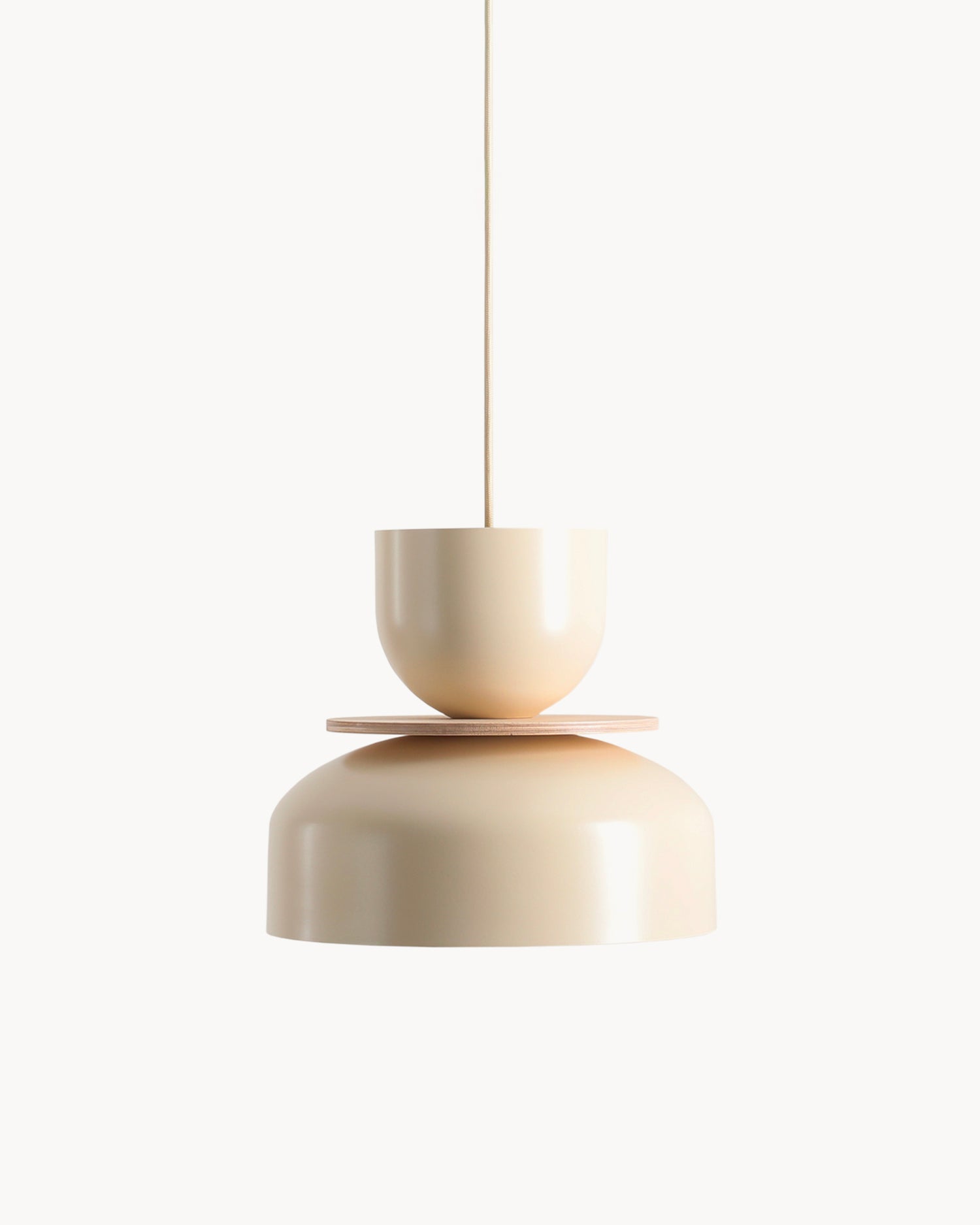 Lampada a sospensione in metallo Uto