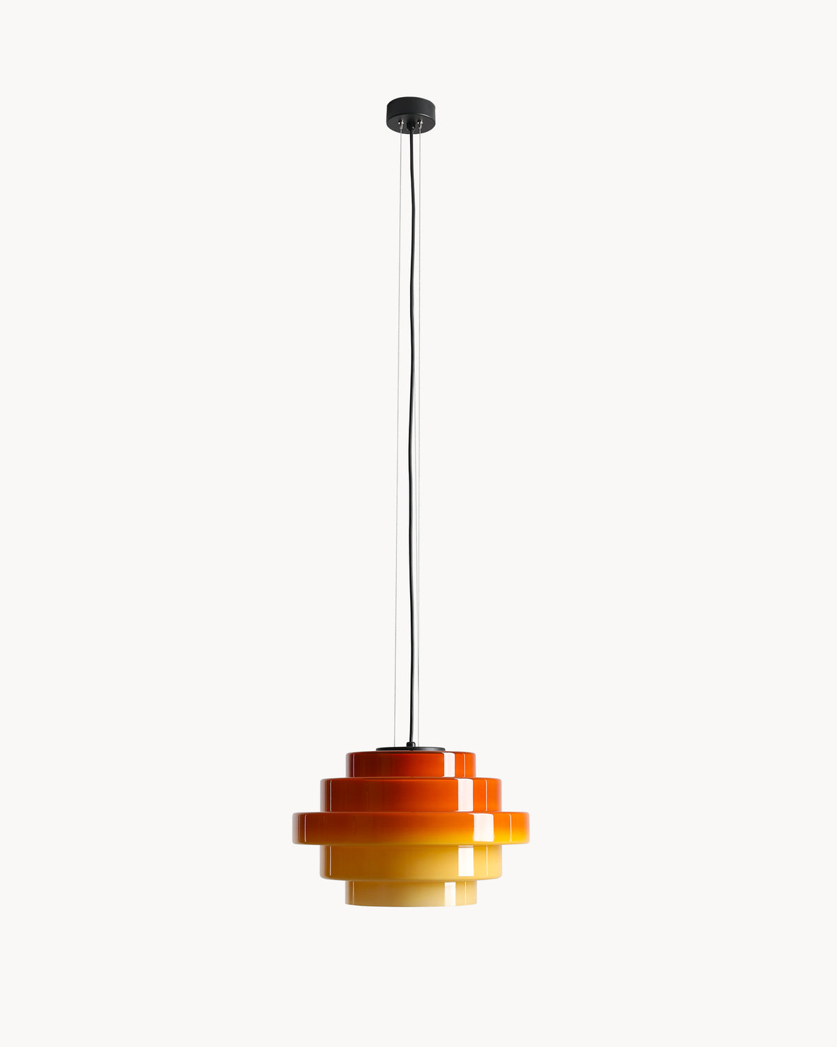 Lampada a sospensione in vetro Filo
