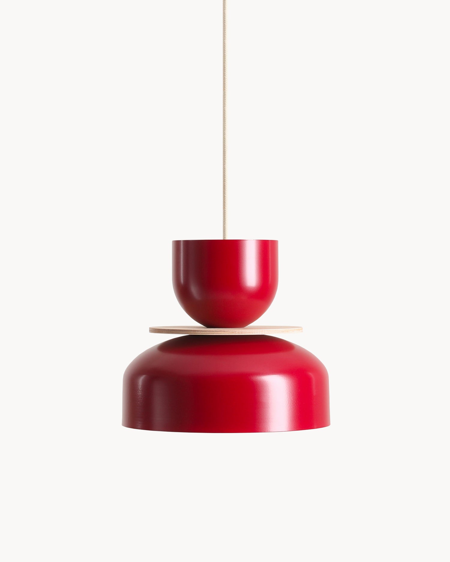 Lampada a sospensione in metallo Uto