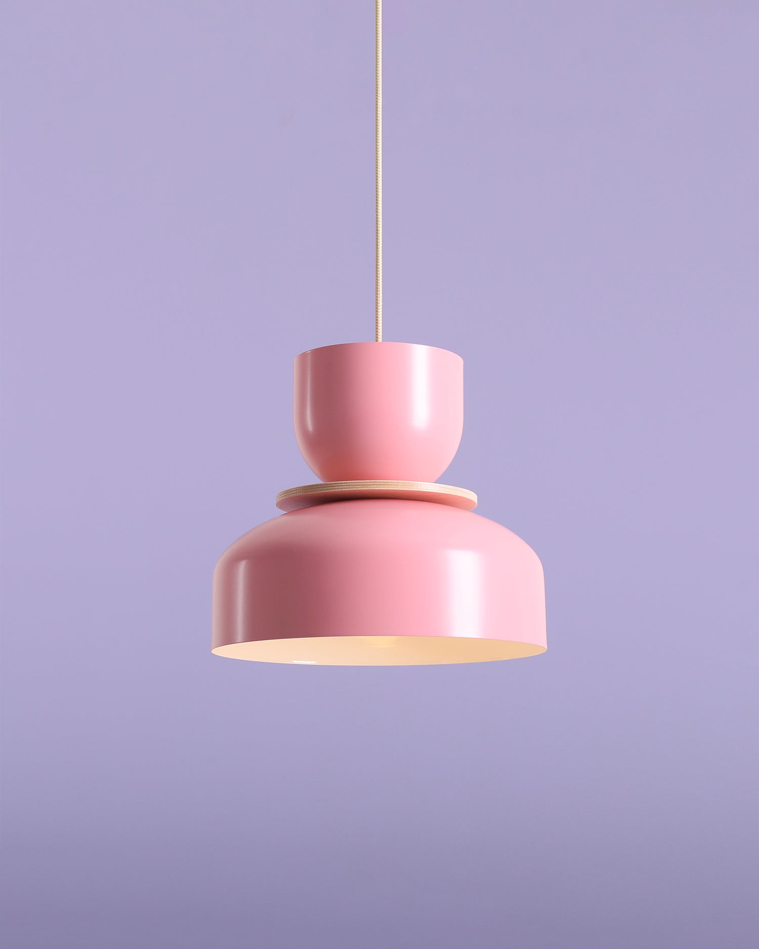 Lampada a sospensione in metallo Uto