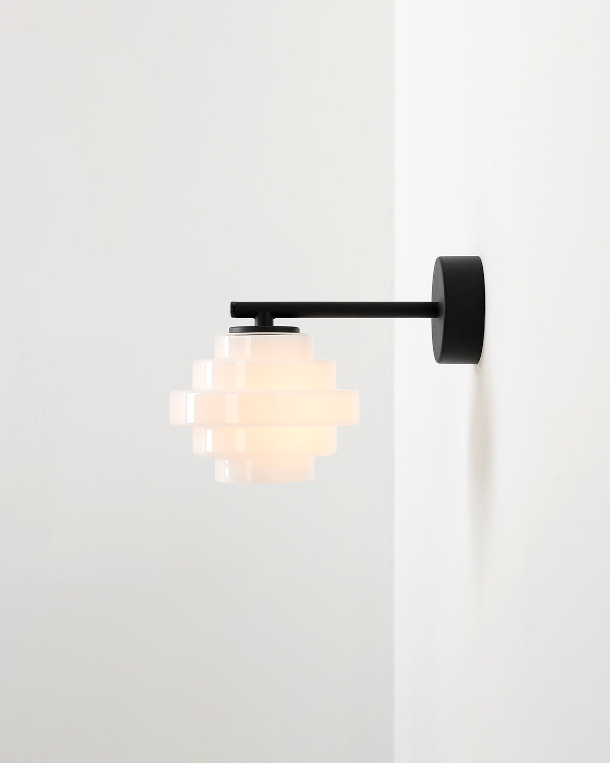 Lampada da parete Filo - Metallo/vetro
