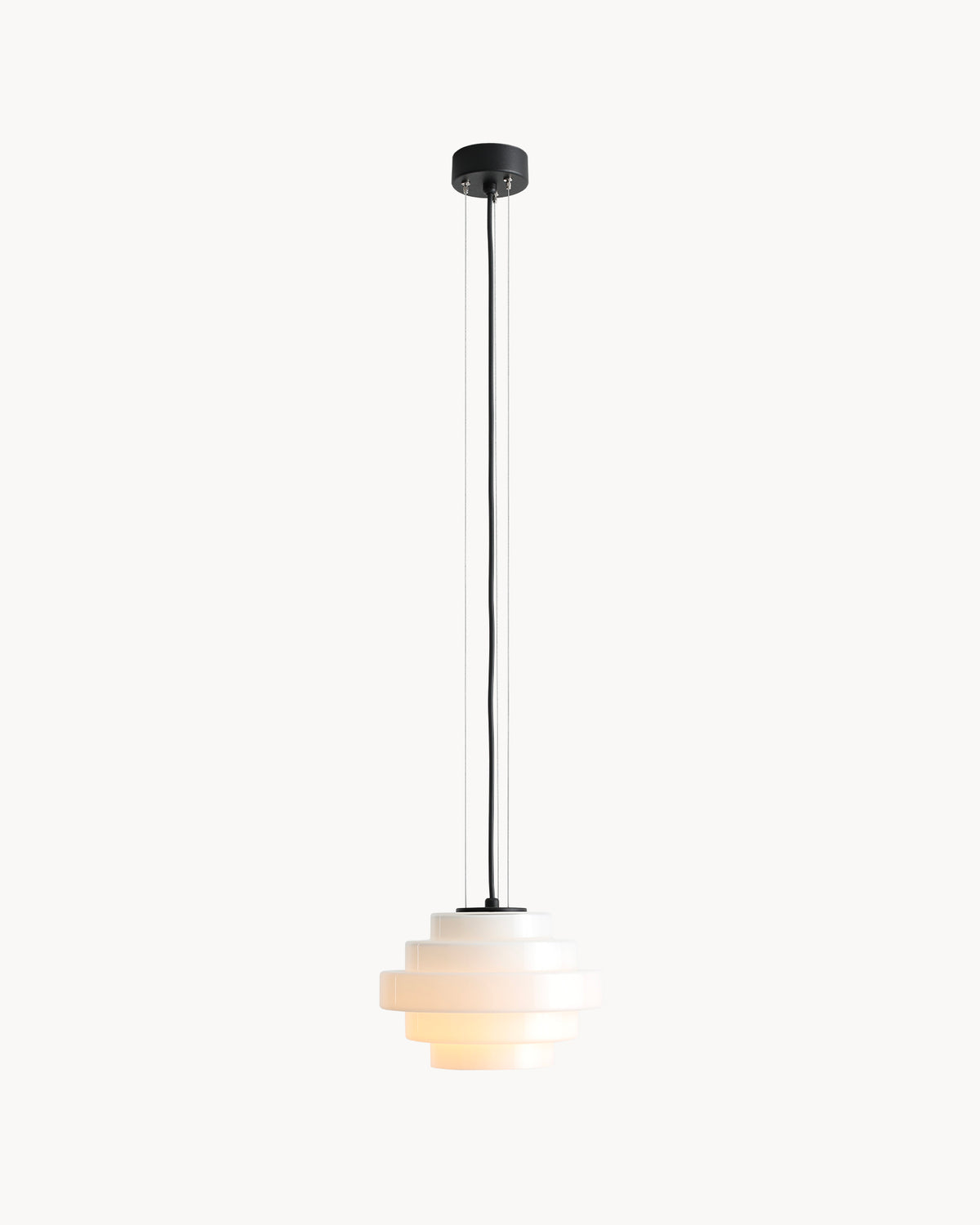 Lampada a sospensione in vetro Filo
