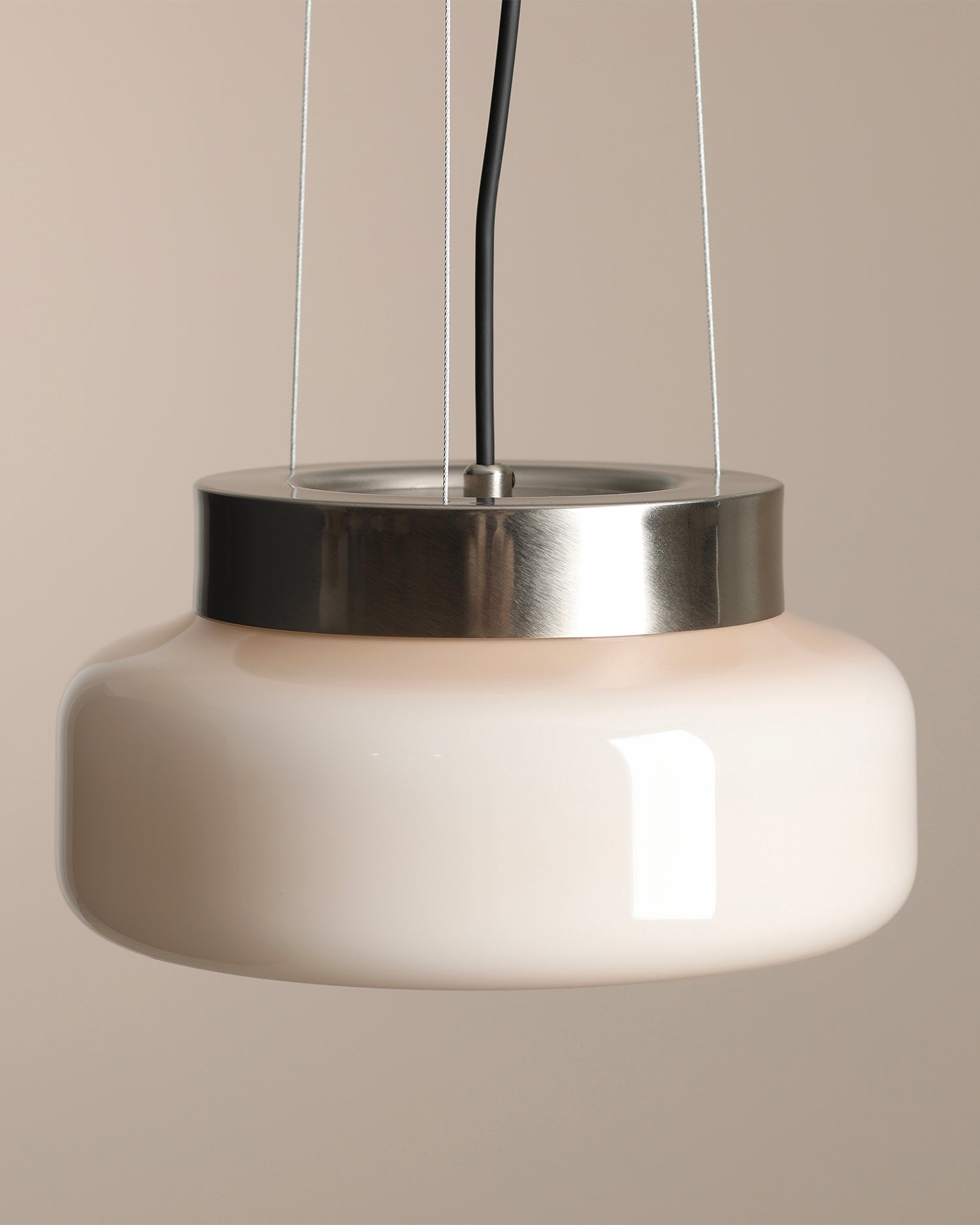Lampada a sospensione Bonbon, beige