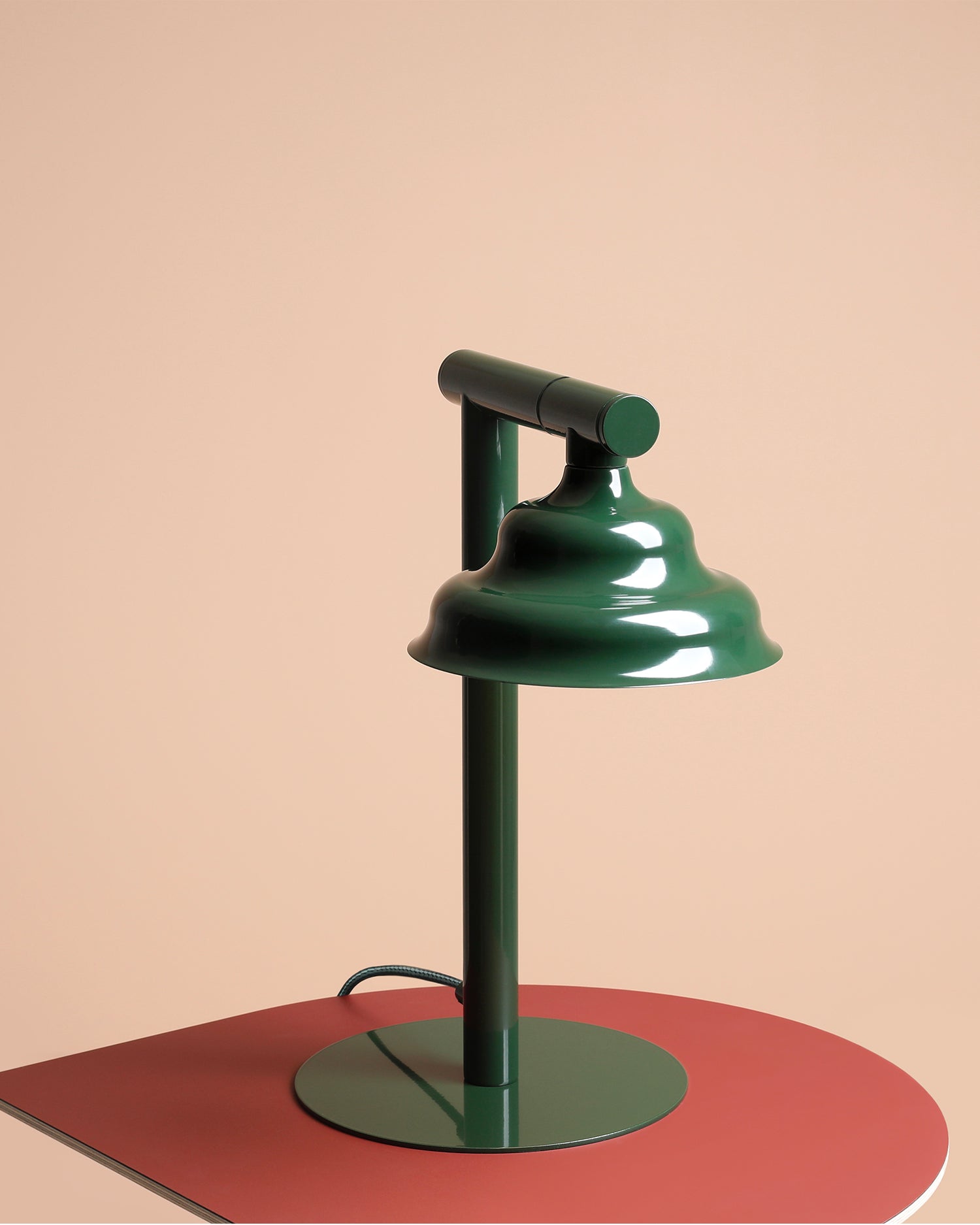Lampada da tavolo Wave, verde