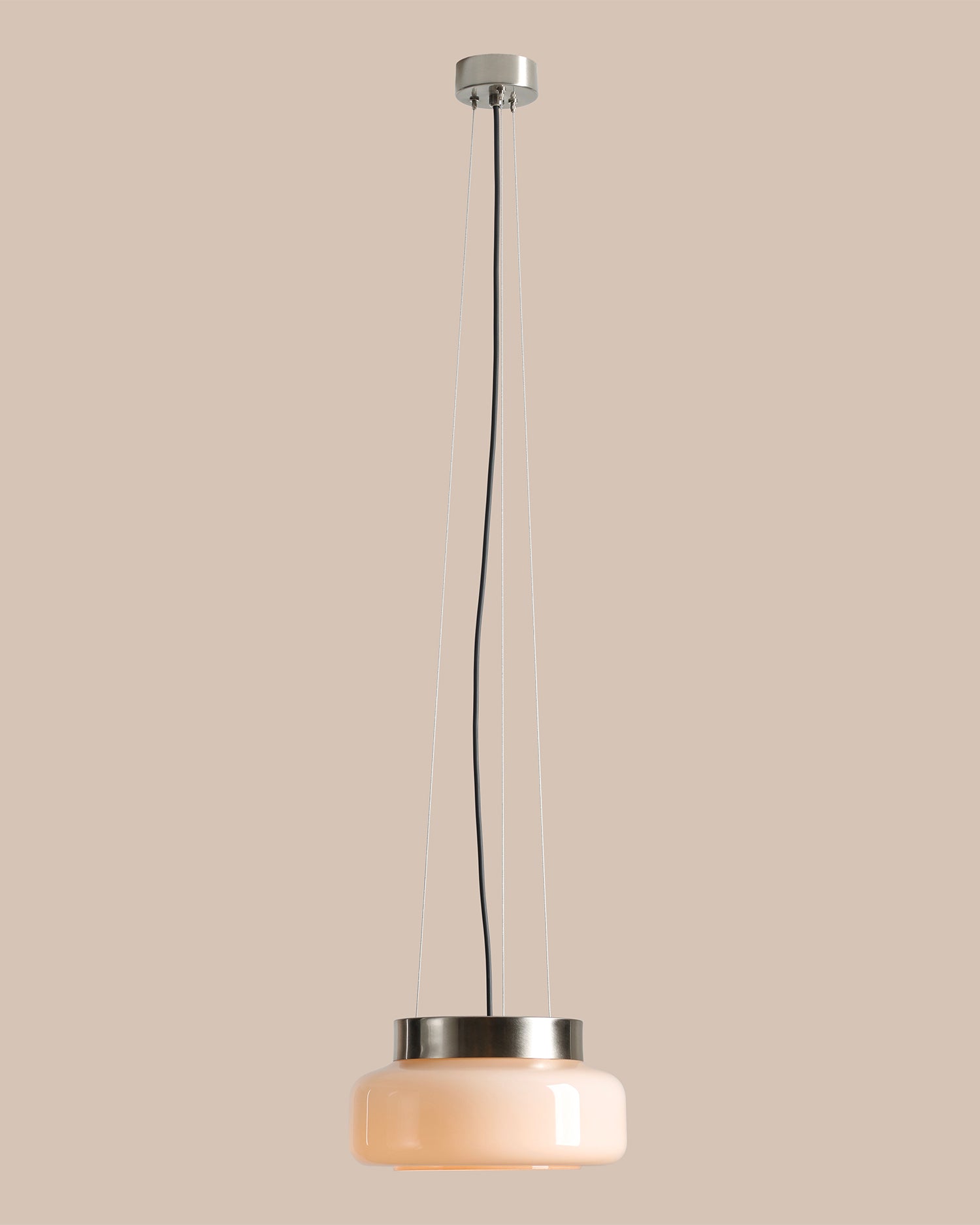 Lampada a sospensione Bonbon, beige