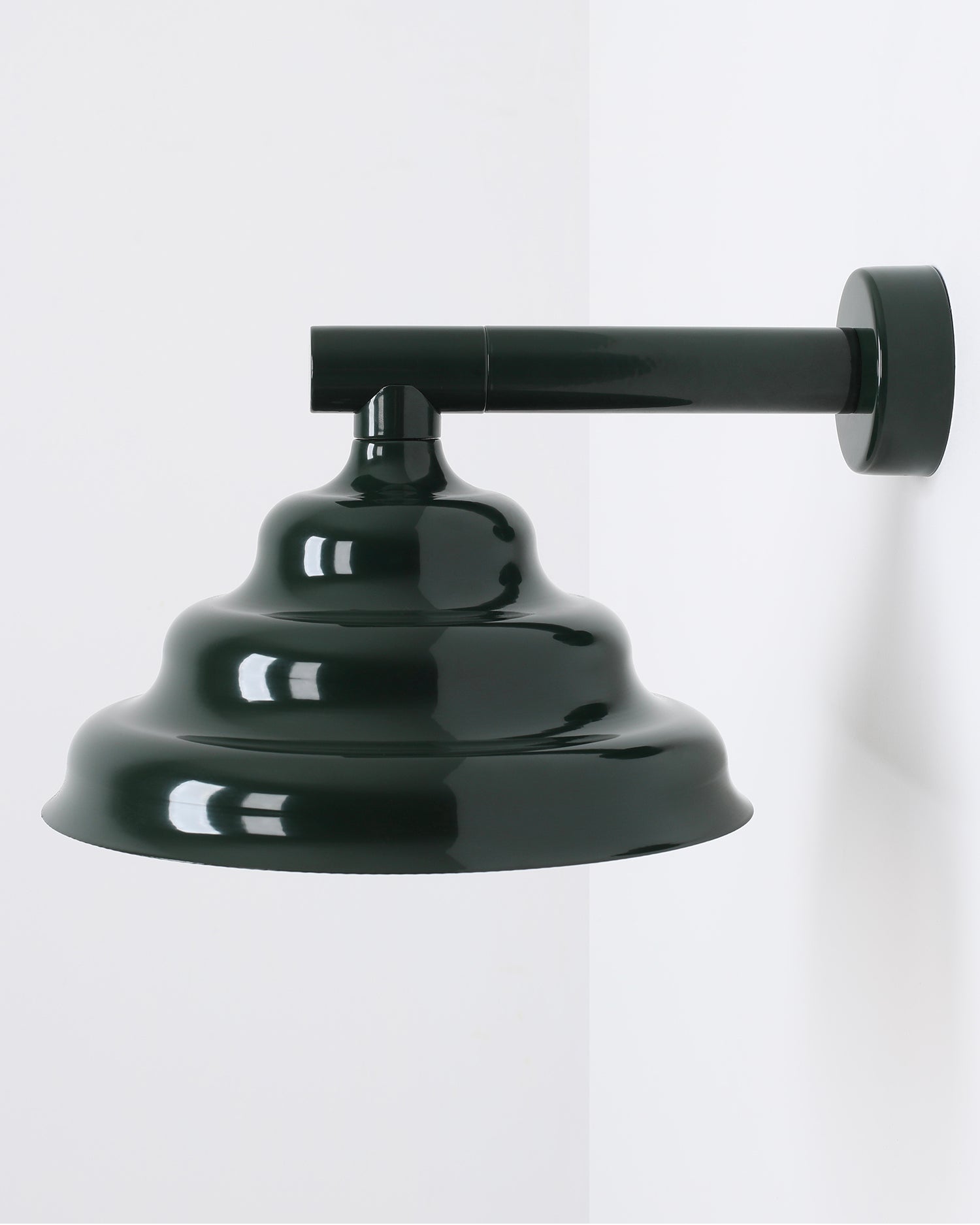 Lampada da parete Wave, verde