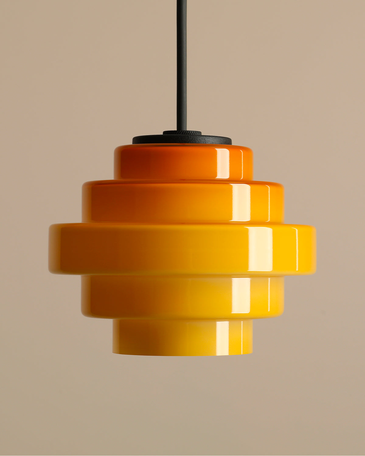 Lampada a sospensione in vetro Filo