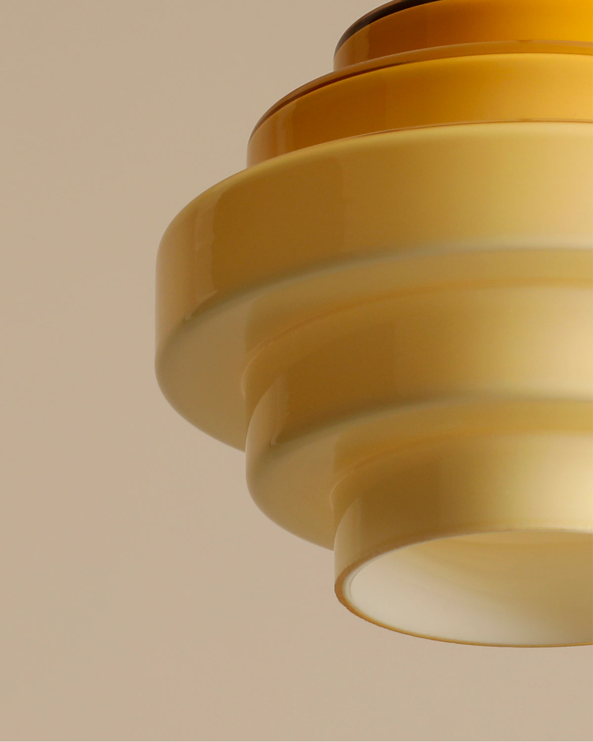 Lampada a sospensione in vetro Filo