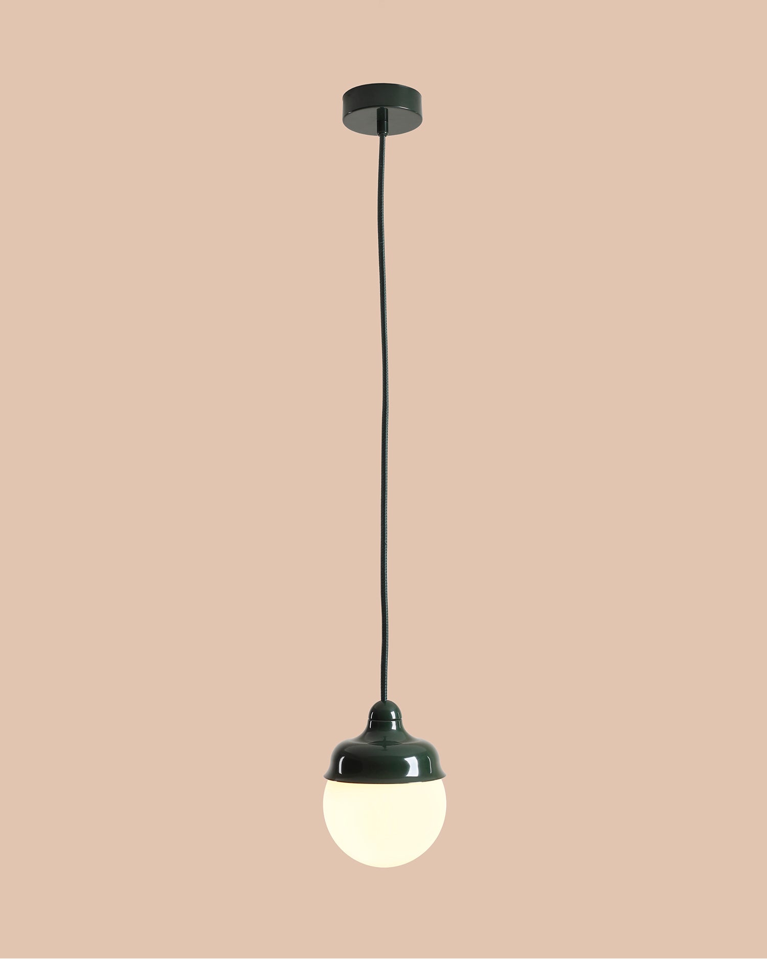 Lampada a sospensione Wave light, verde