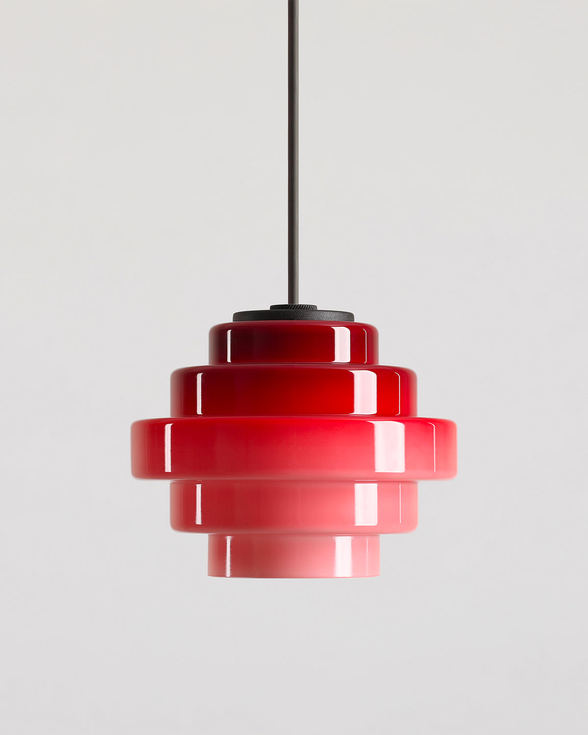 Lampada a sospensione in vetro Filo