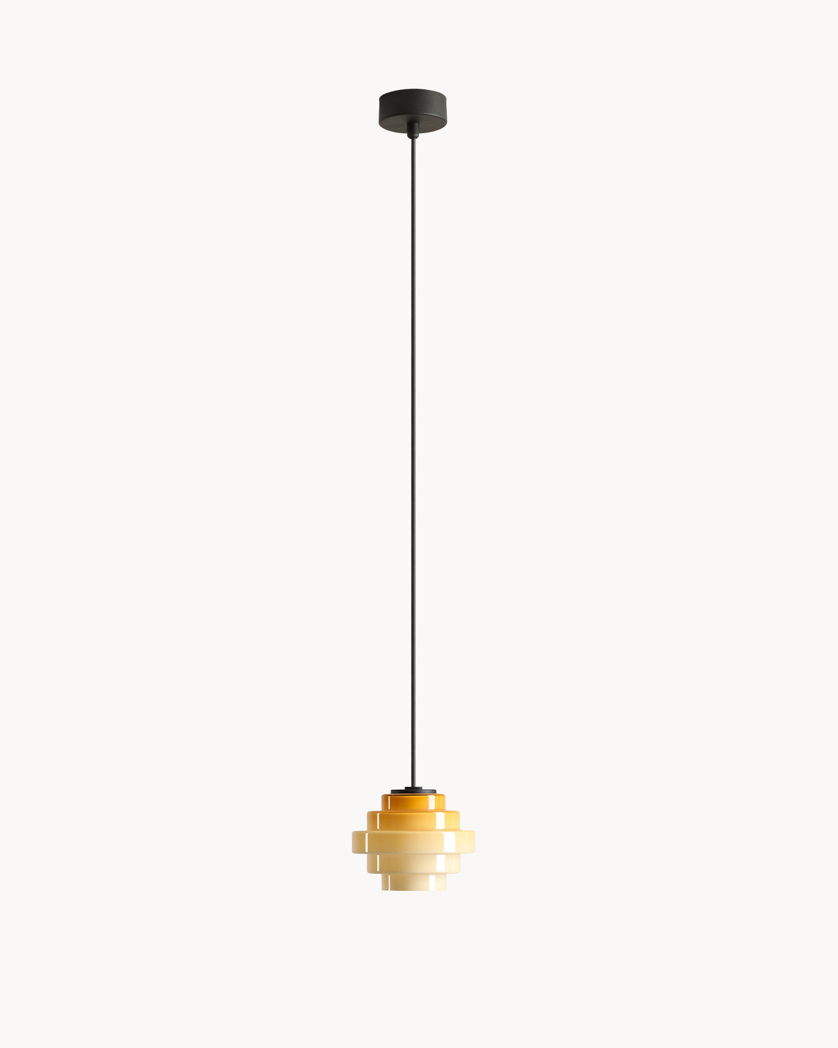 Lampada a sospensione in vetro Filo