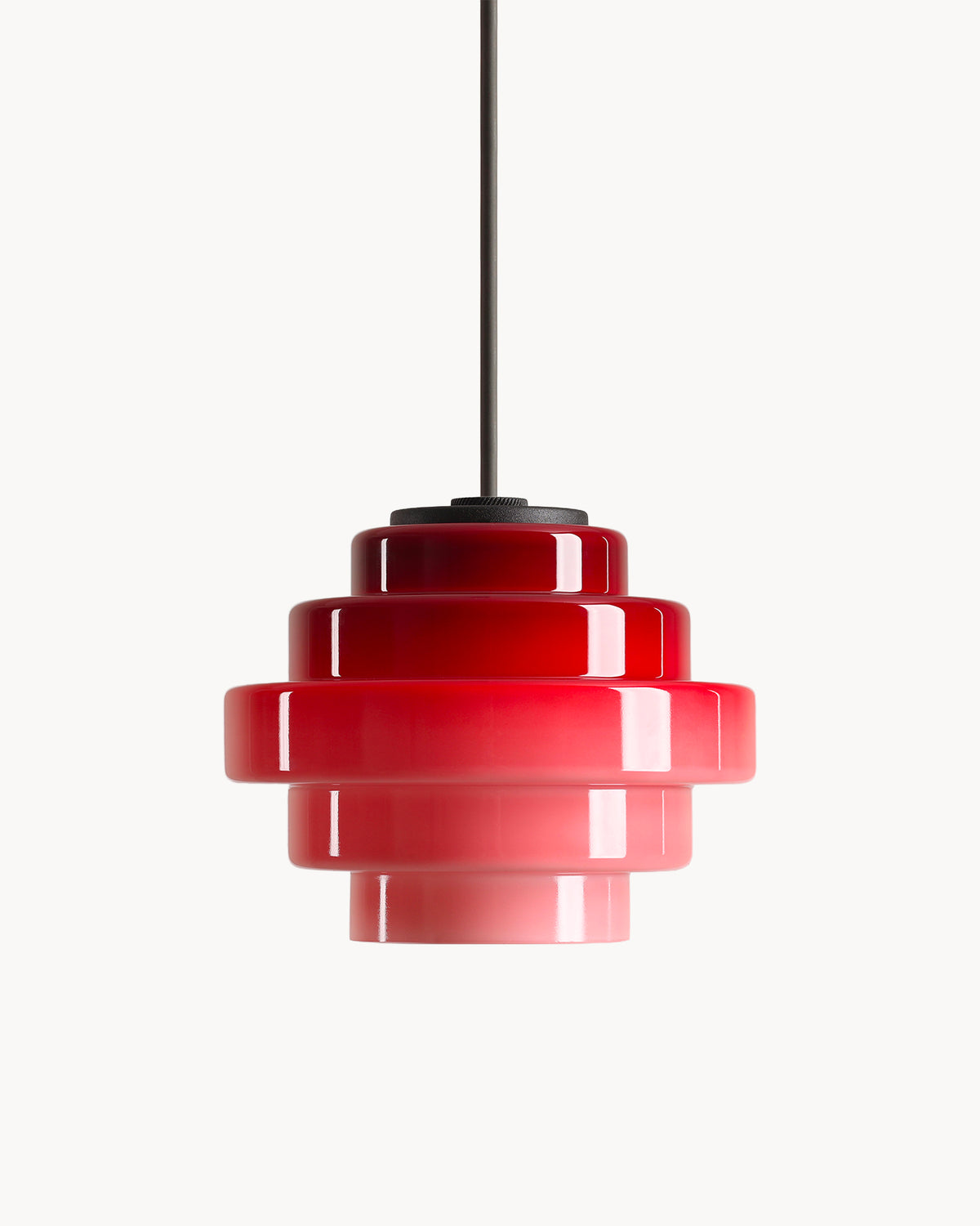 Lampada a sospensione in vetro Filo