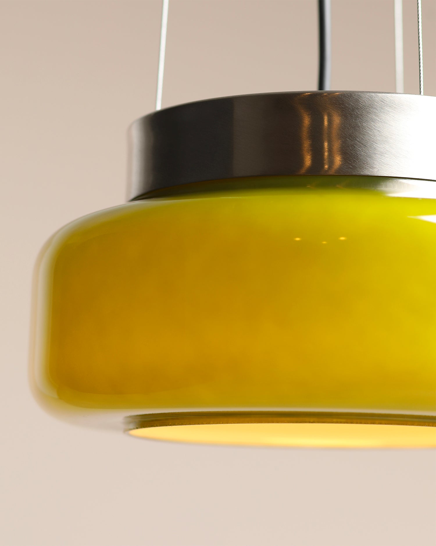 Lampada a sospensione Bonbon, verde