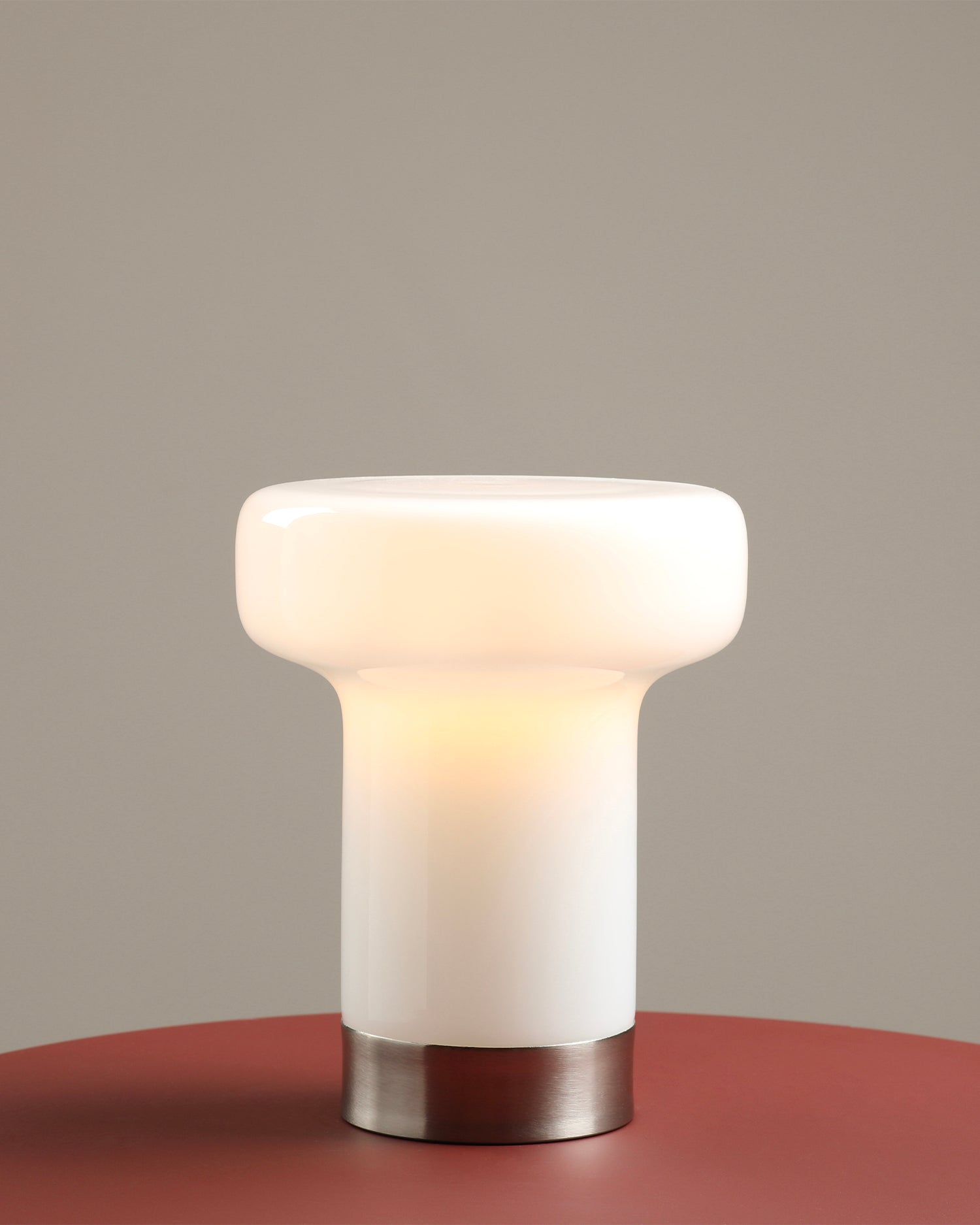 Lampada da tavolo Bonbon, crema