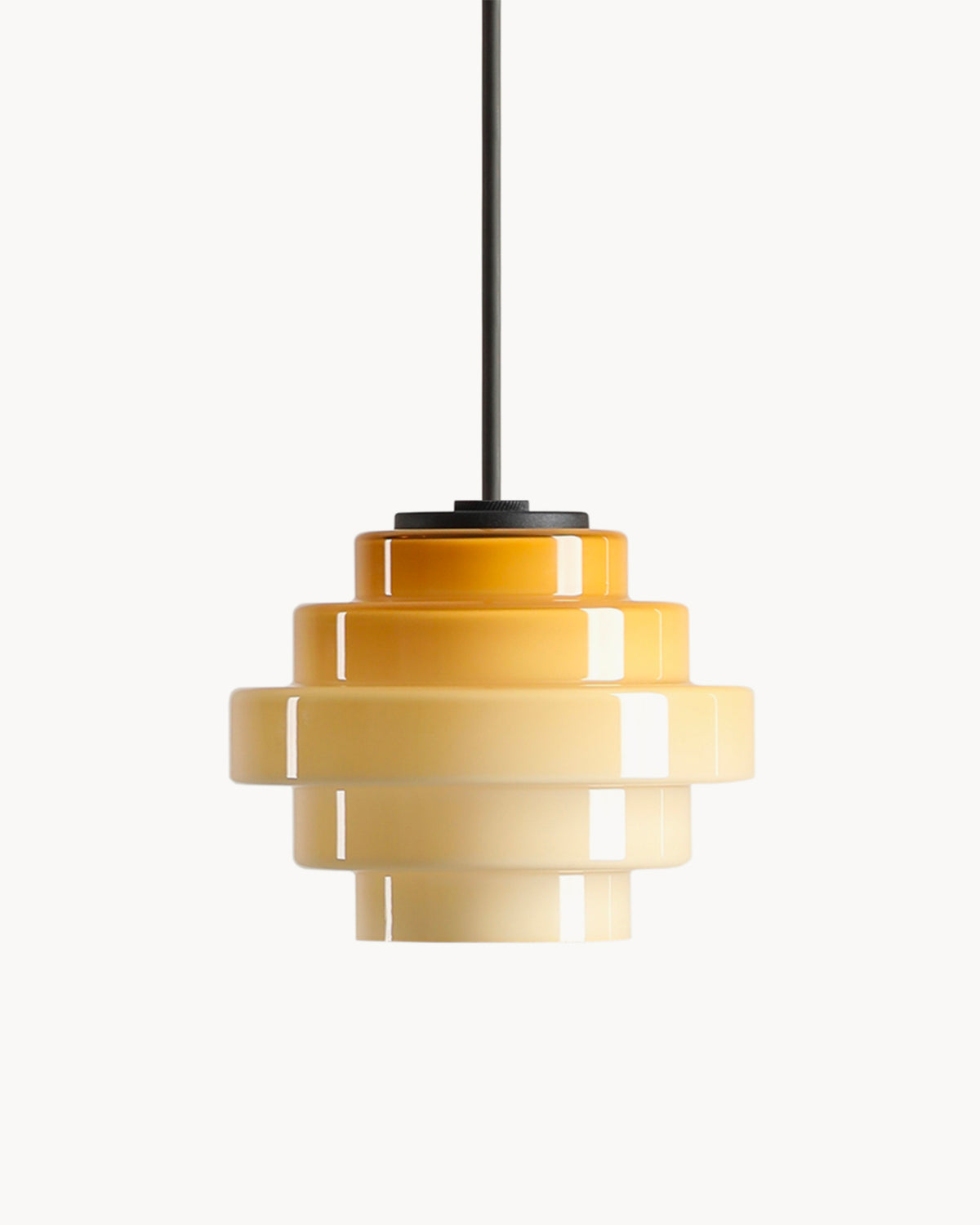 Lampada a sospensione in vetro Filo