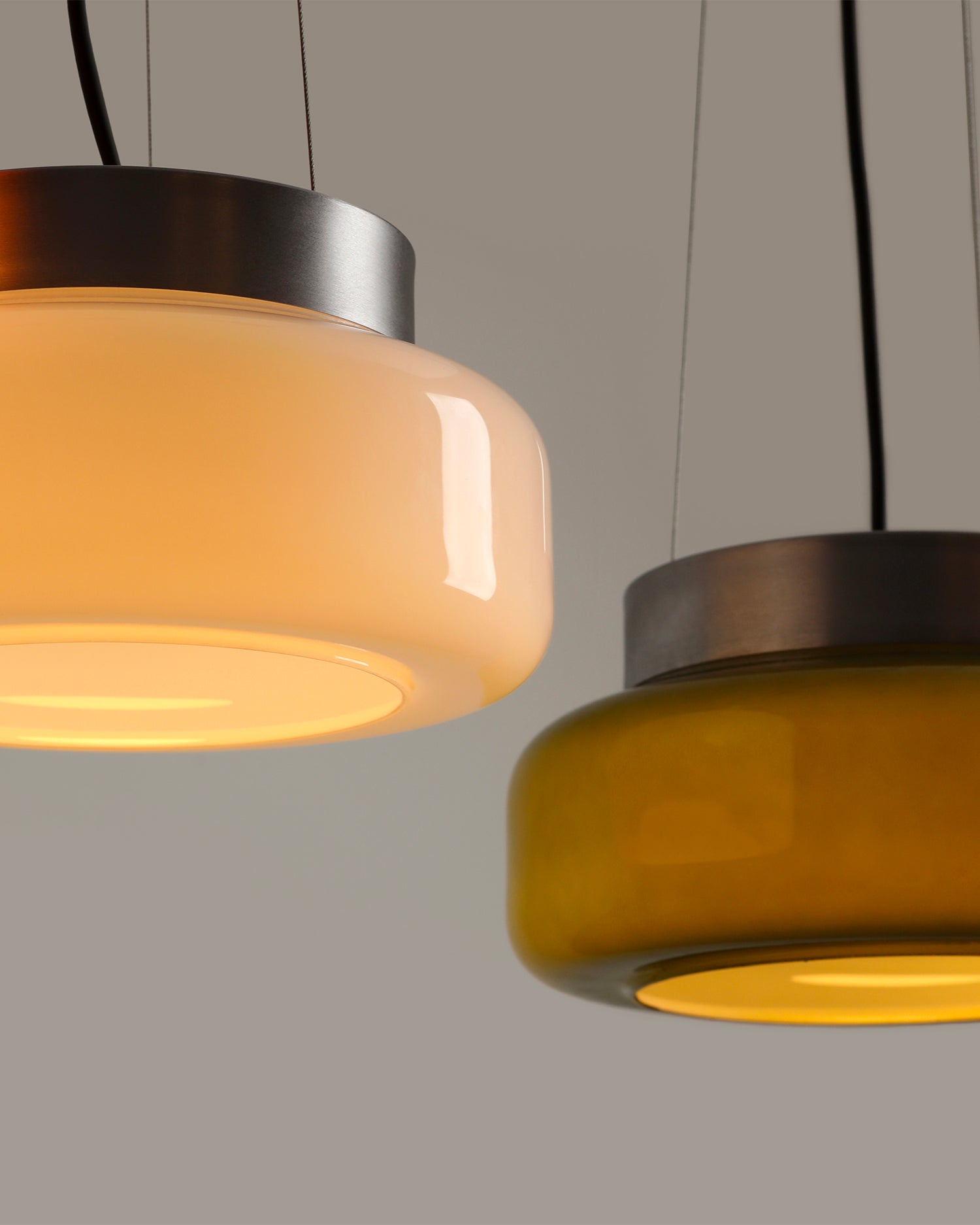Lampada a sospensione Bonbon, verde