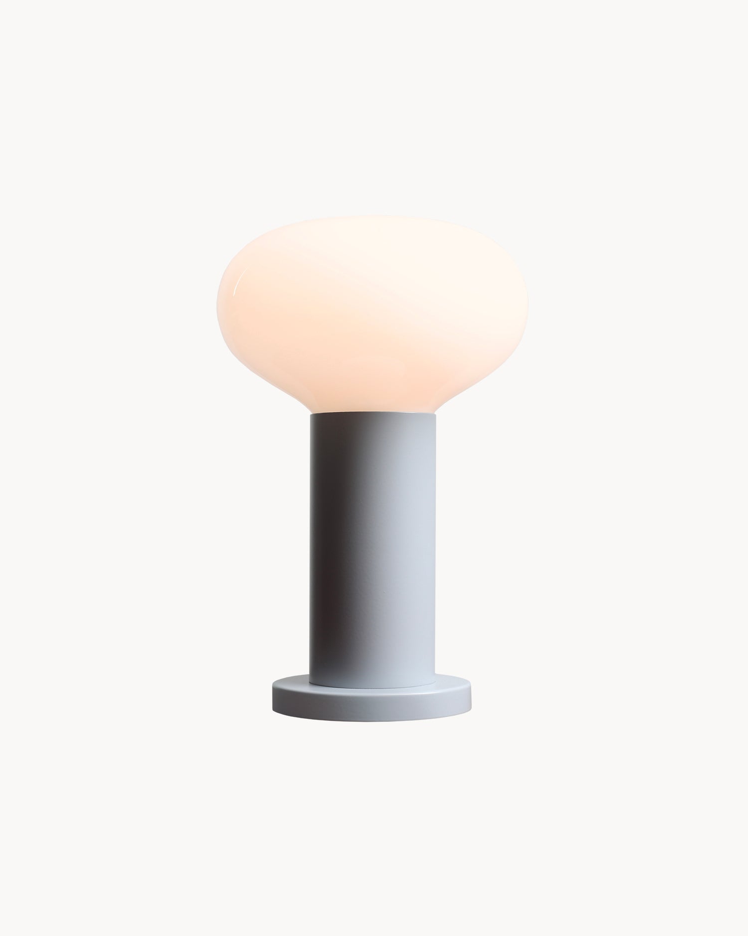Lampada da tavolo Flo, grigia