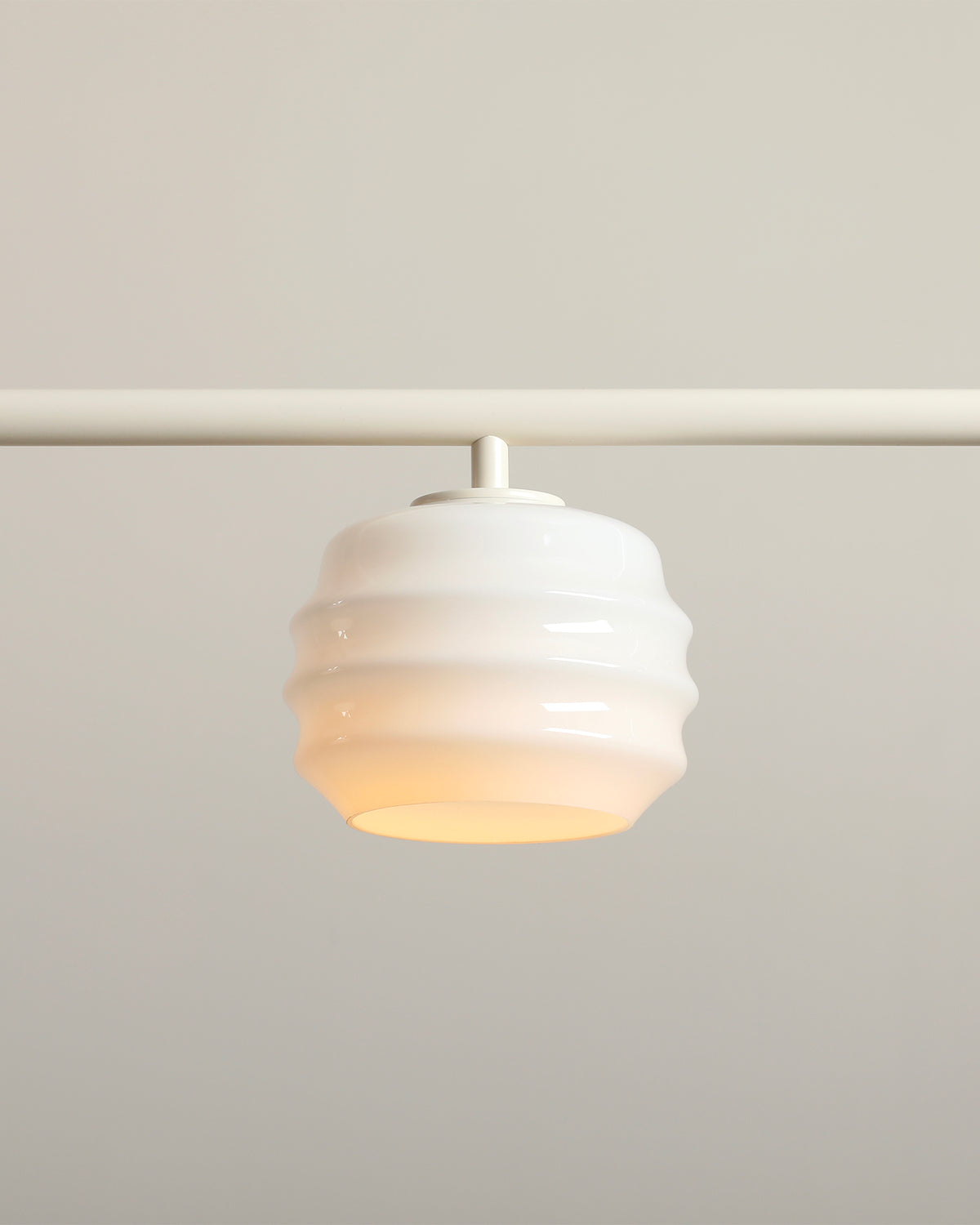 Lampada a sospensione a 3 luci in metallo e vetro Puff