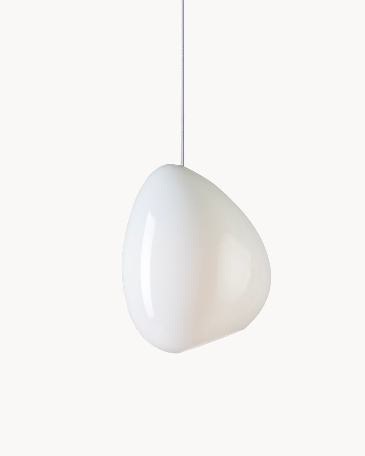 Lampada a sospensione in vetro organico Ocean