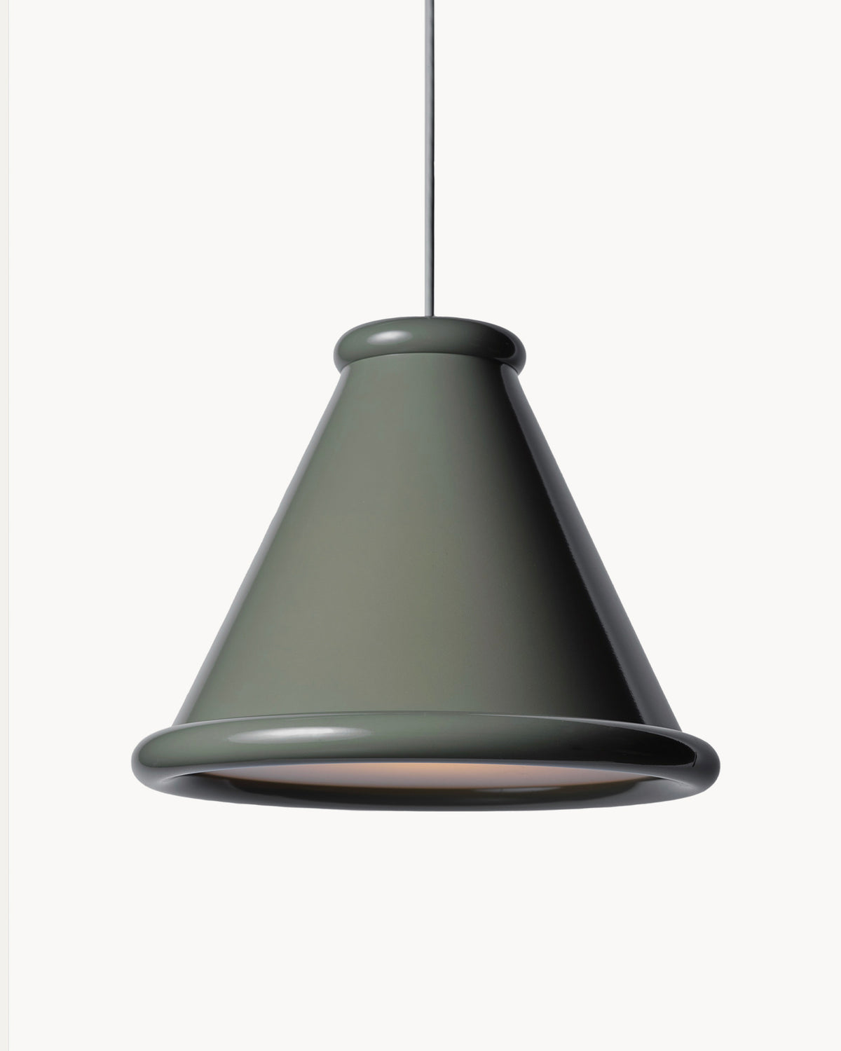 Lampada a sospensione in alluminio Belle