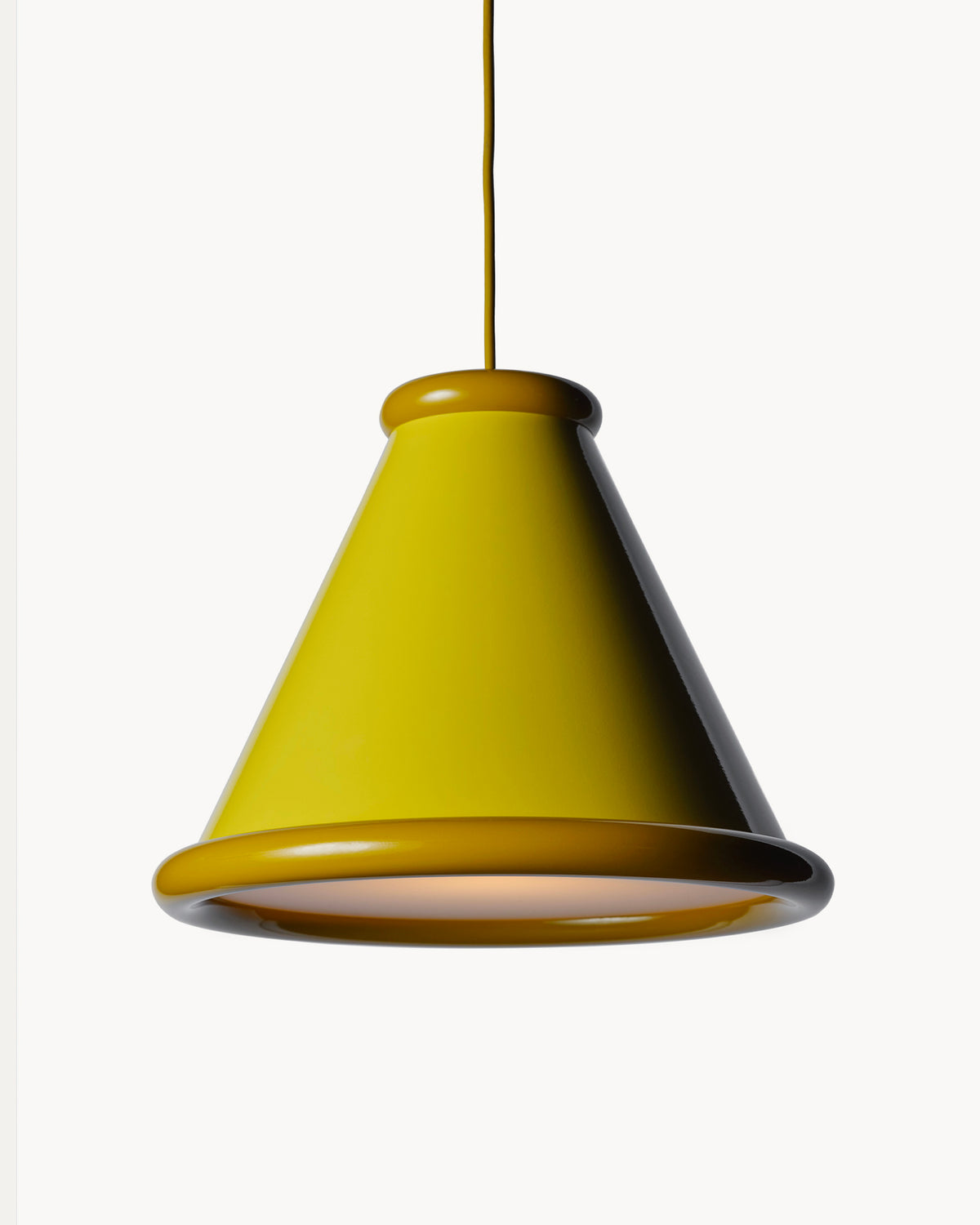 Lampada a sospensione in alluminio Belle