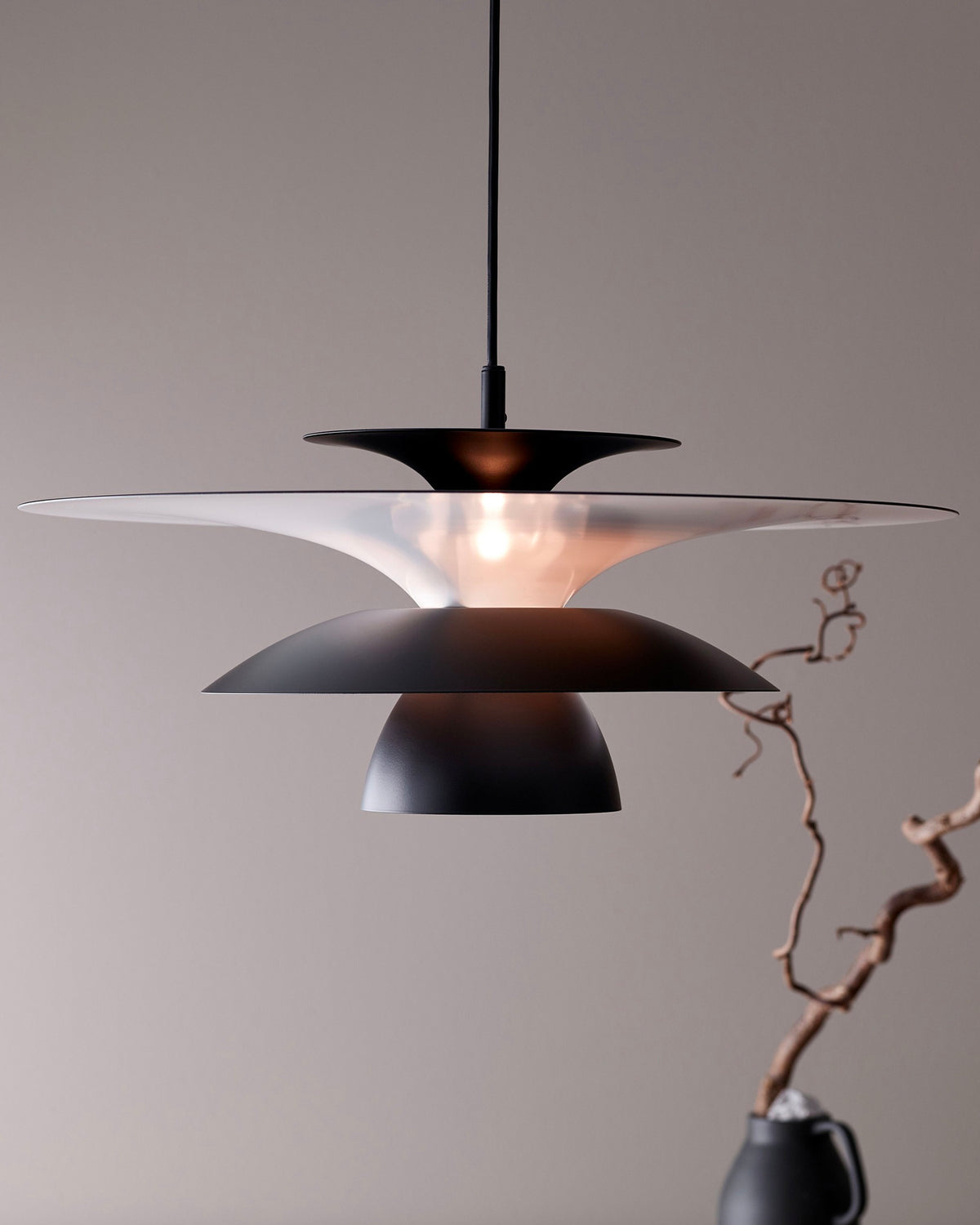Lampada a sospensione in metallo Picasso