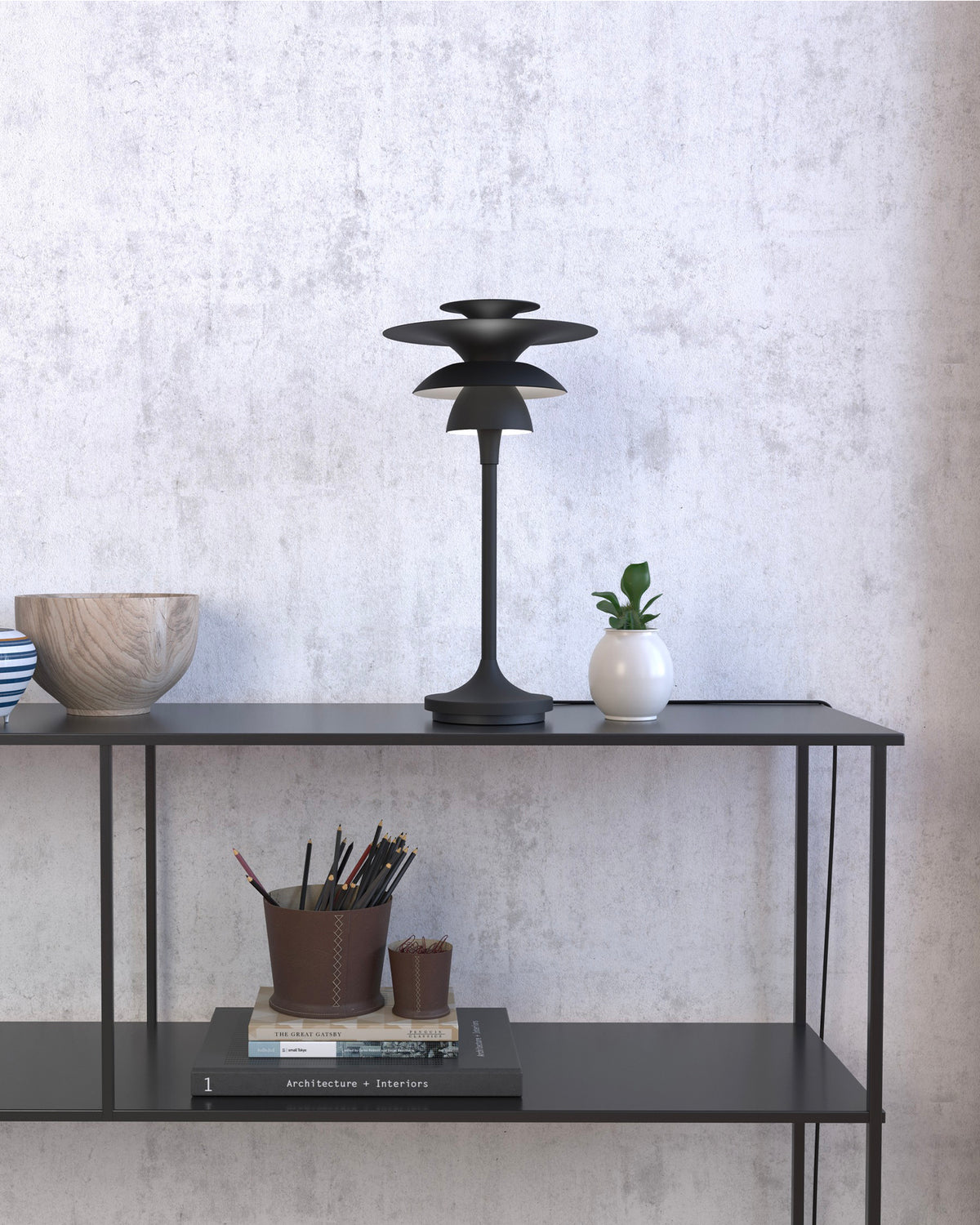 Lampada da tavolo in metallo Picasso