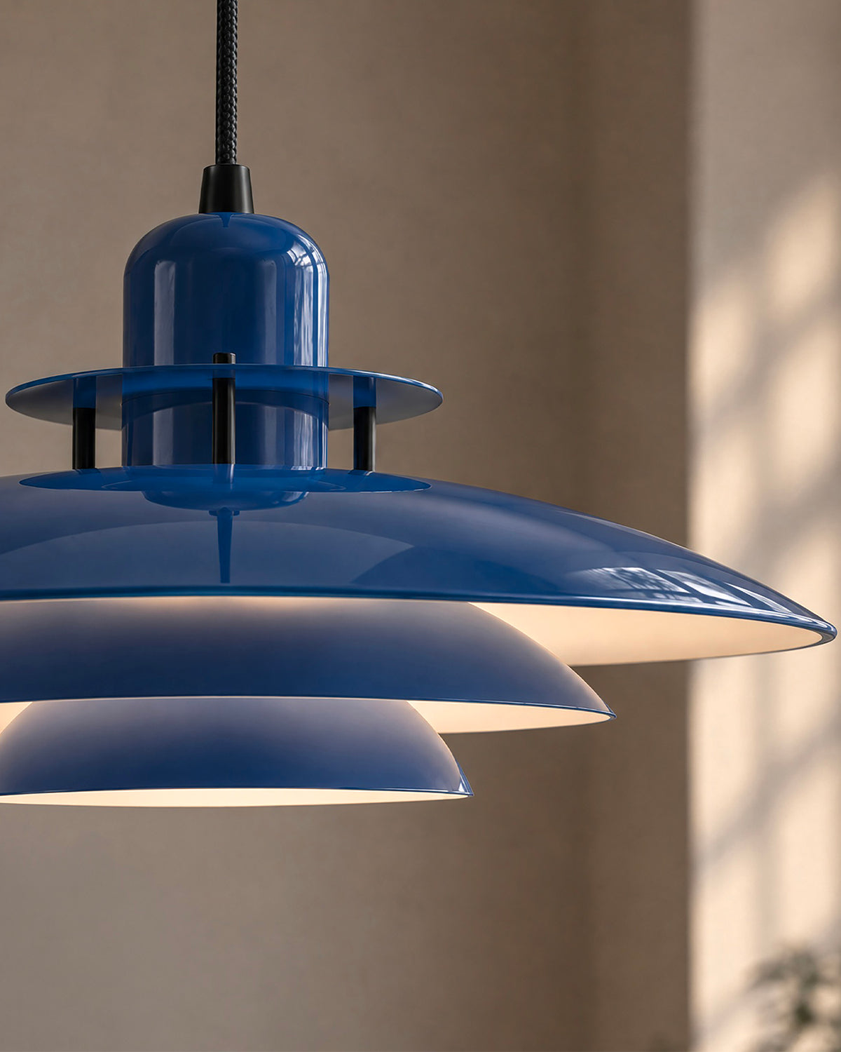 Lampada a sospensione in metallo Primus I