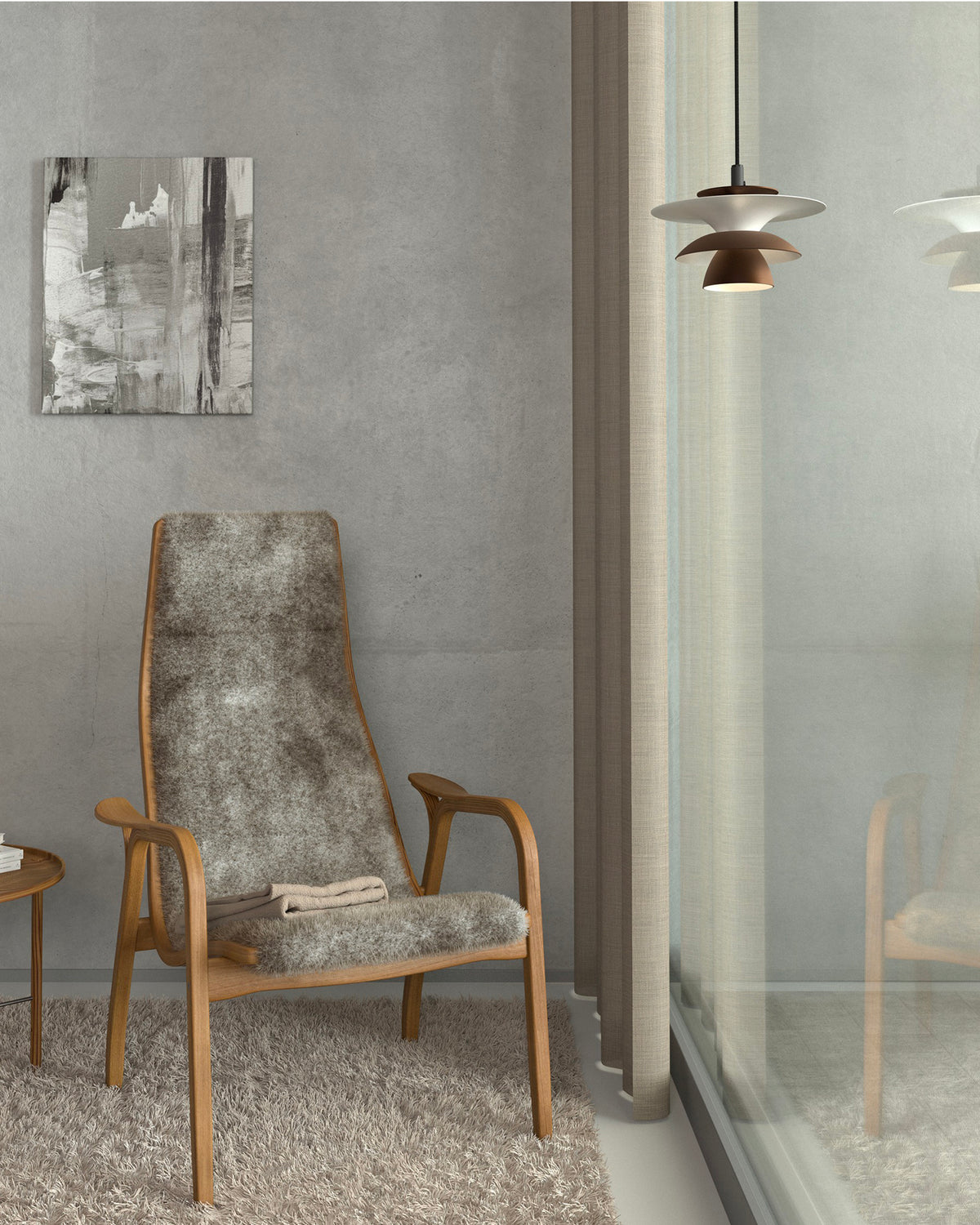 Lampada a sospensione in metallo Picasso