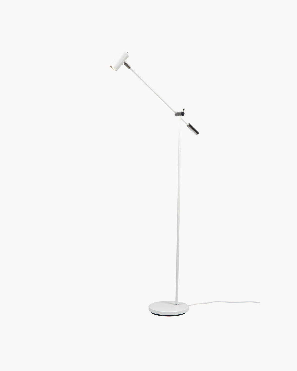 Lampada da terra in metallo dimmerabile Cato