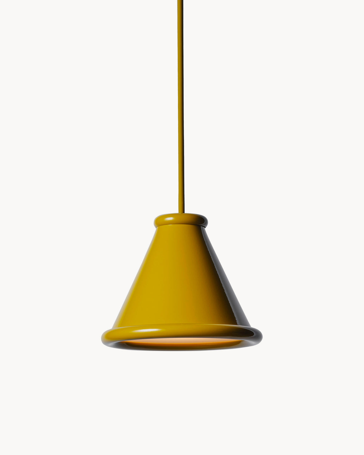 Lampada a sospensione in alluminio Belle