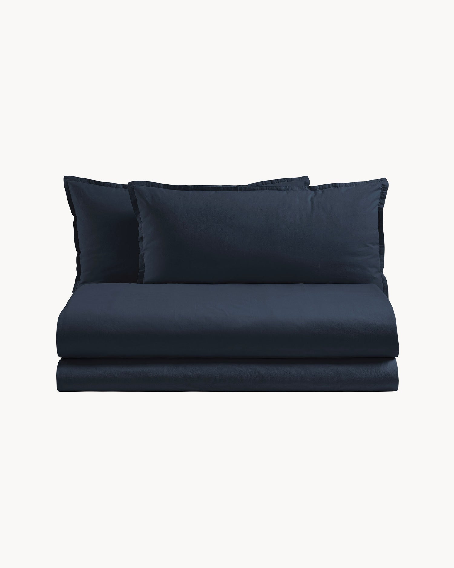 Parure copripiumino matrimoniale in puro cotone Rio, 26 colori disponibili