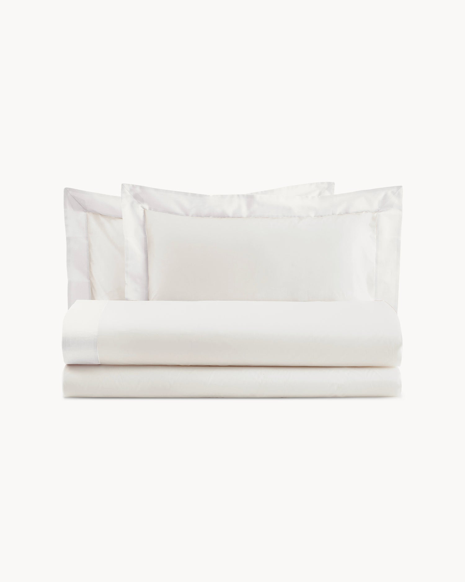 Completo letto in cotone con balze in raso Diamante, 16 colori disponibili