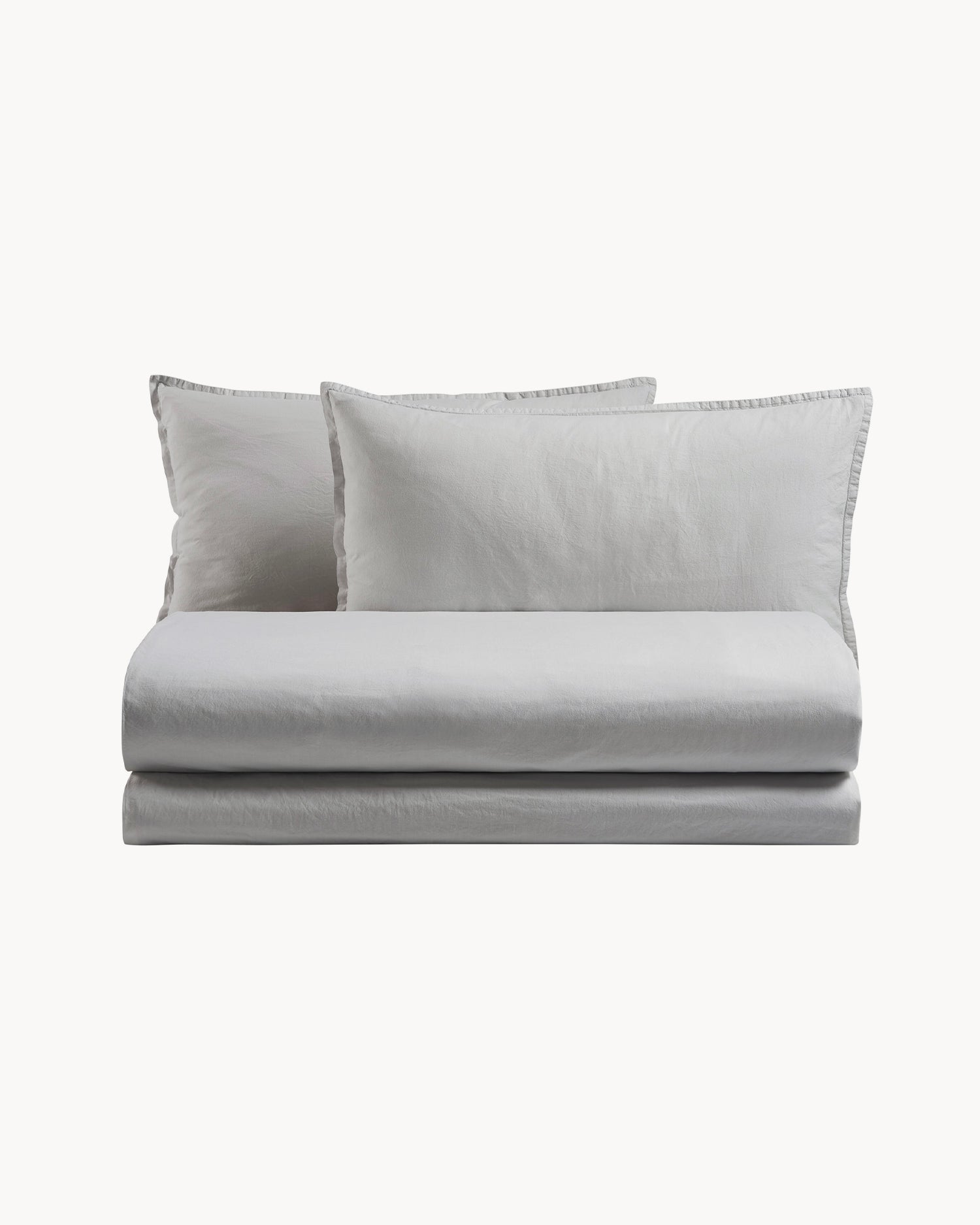 Parure copripiumino matrimoniale in puro cotone Rio, 26 colori disponibili