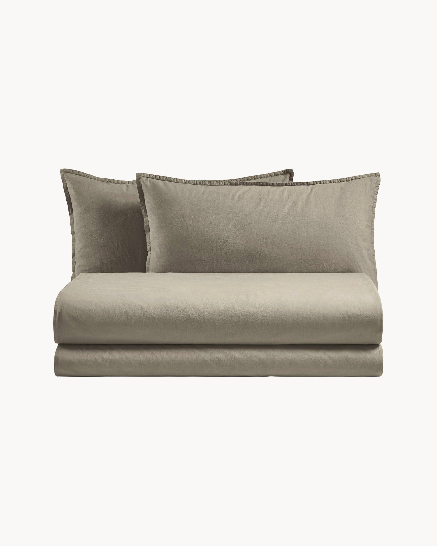 Parure copripiumino matrimoniale in puro cotone Rio, 26 colori disponibili