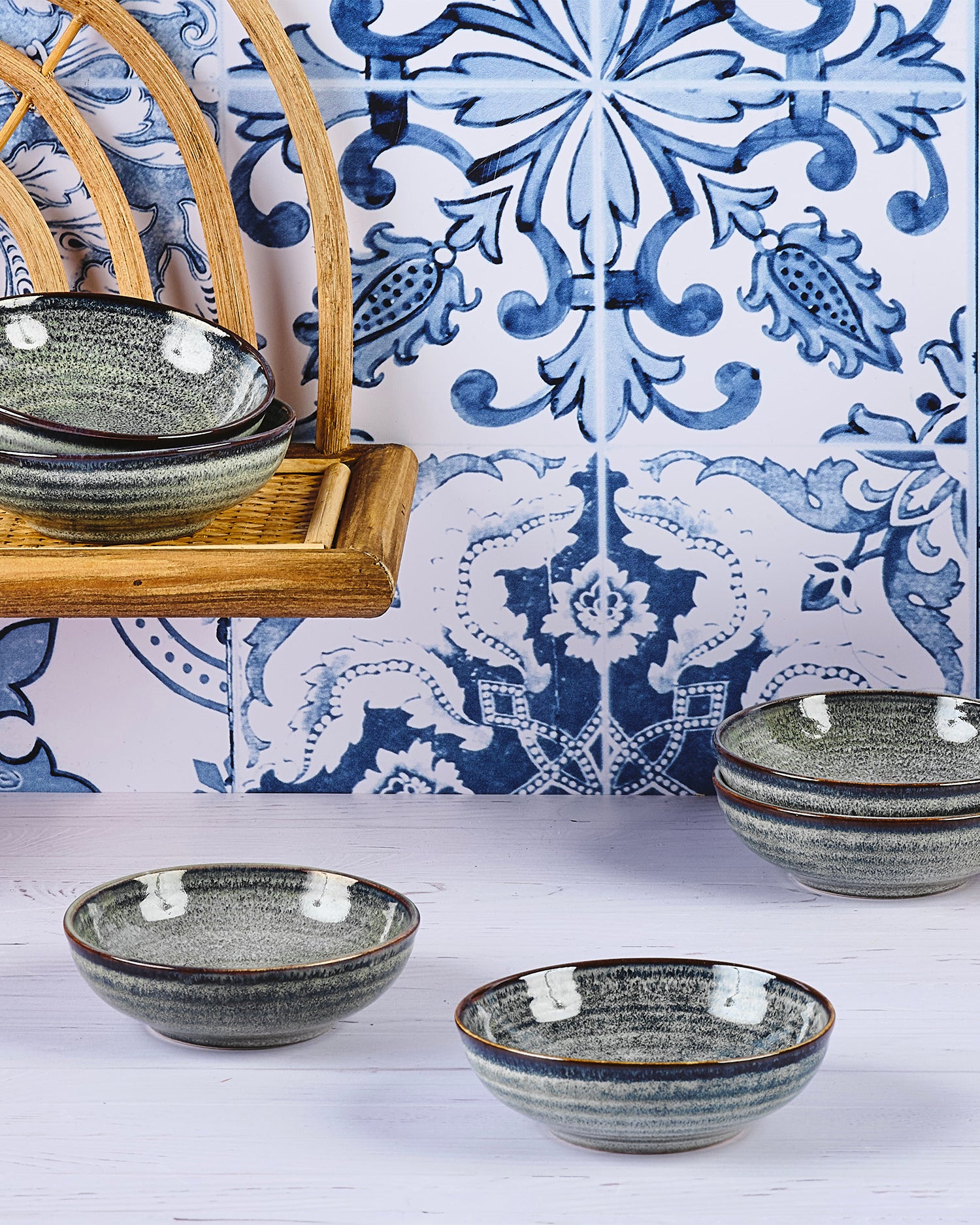 Set 6 bowl in grès Zen