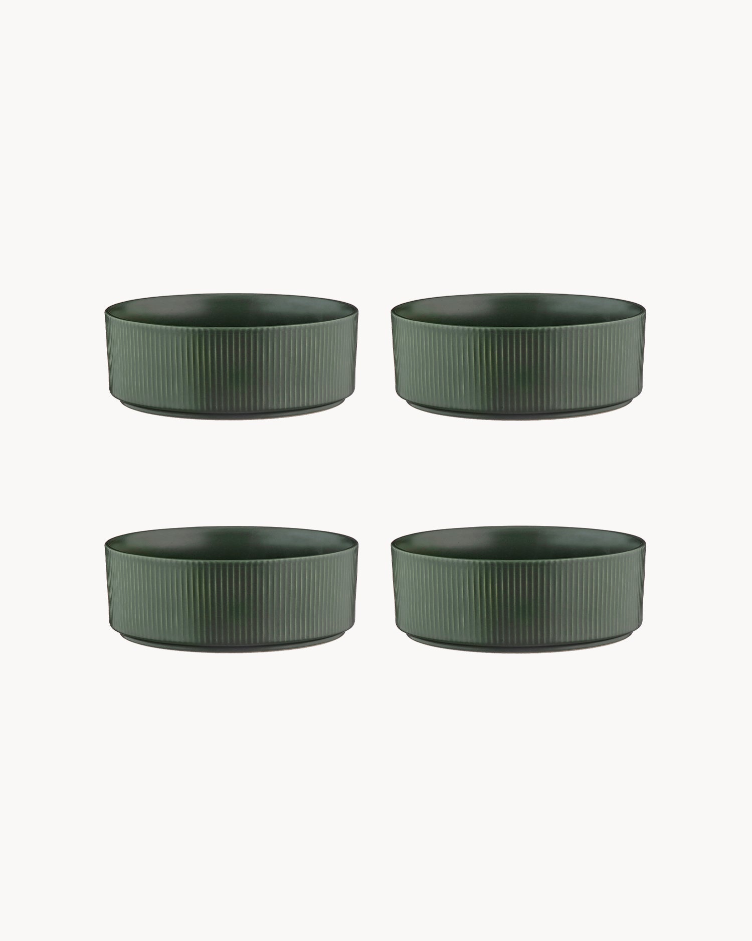 Set 4 bowl in grès Scandi