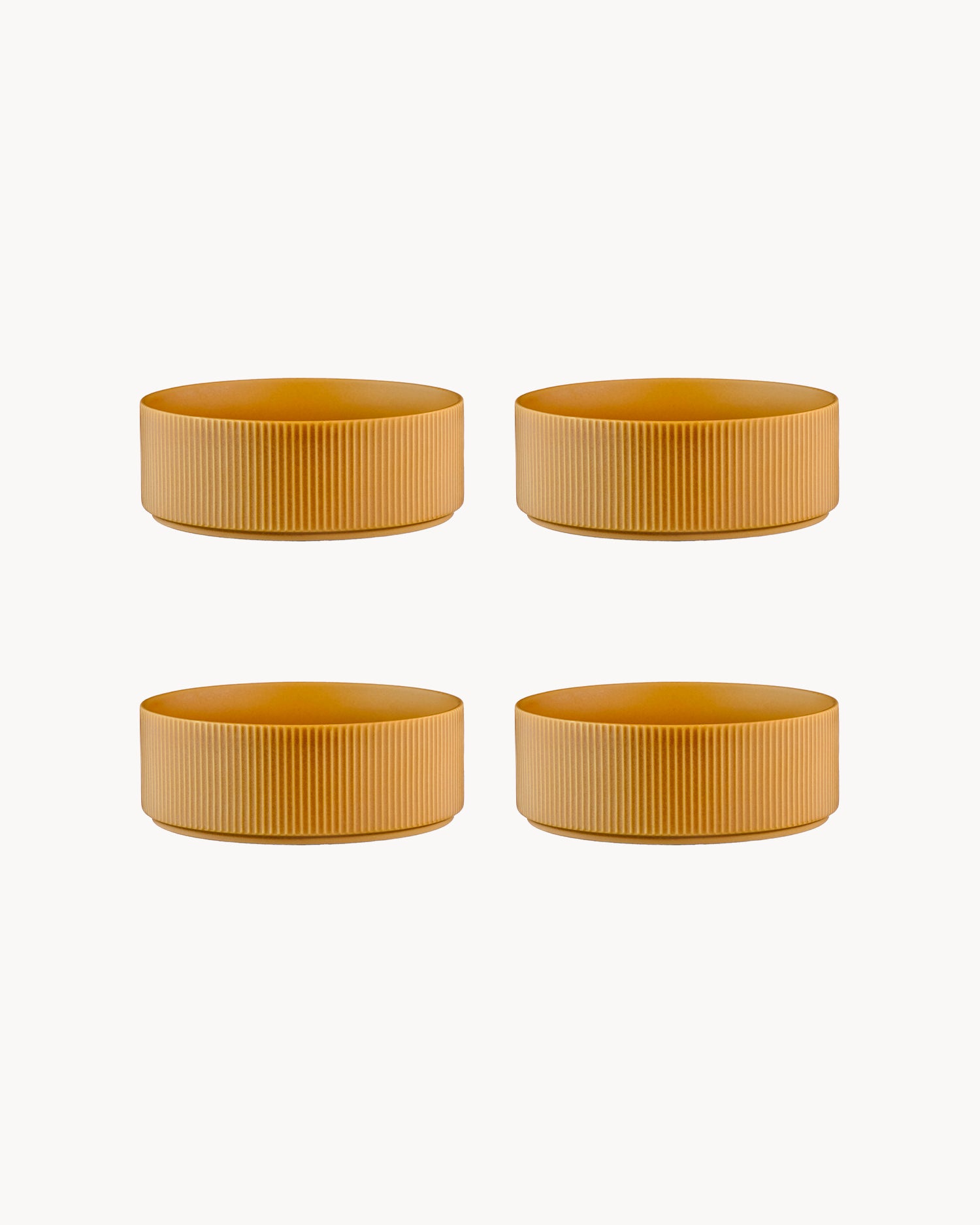 Set 4 bowl in grès Scandi