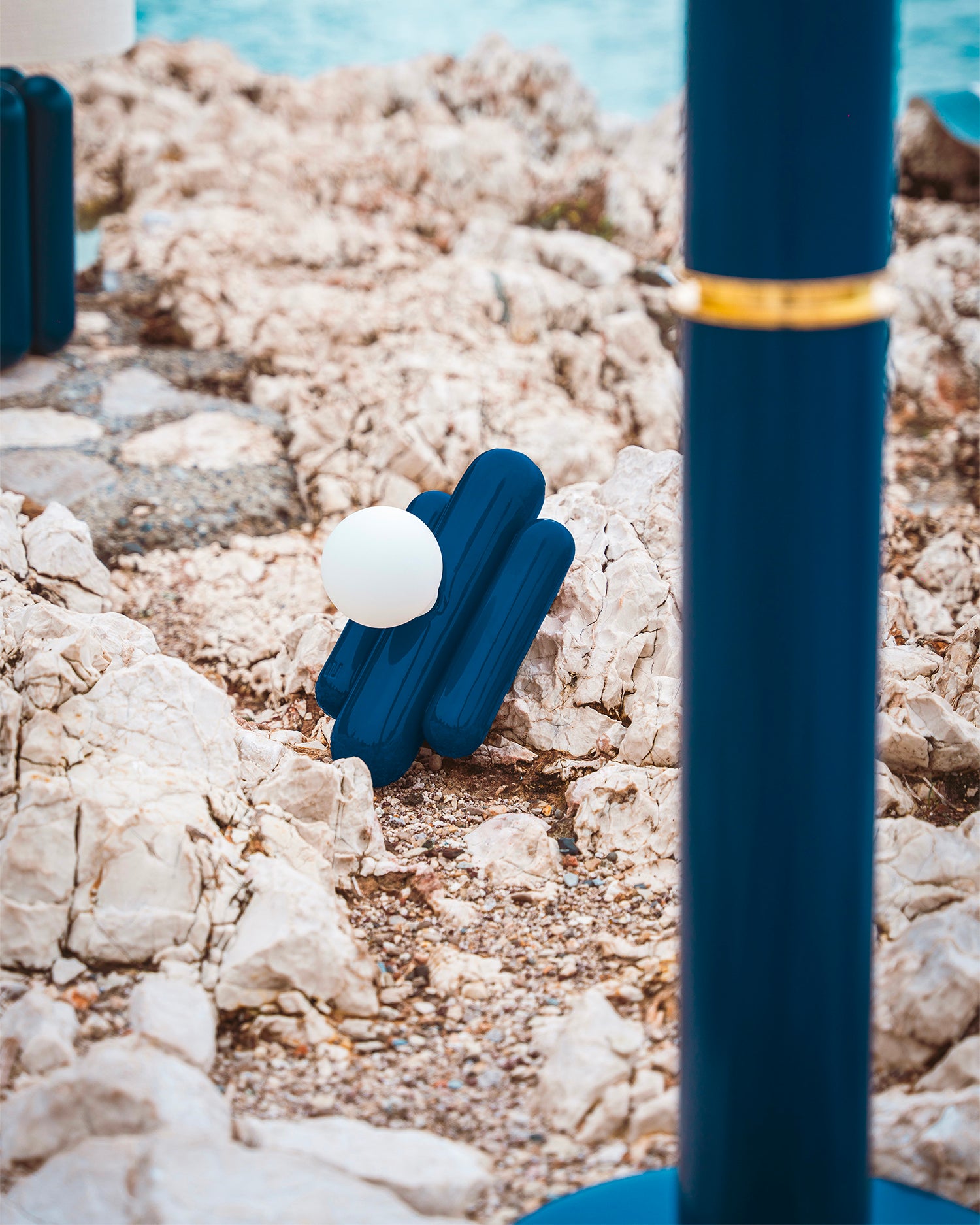 Lampada da parete in ceramica Madeleine